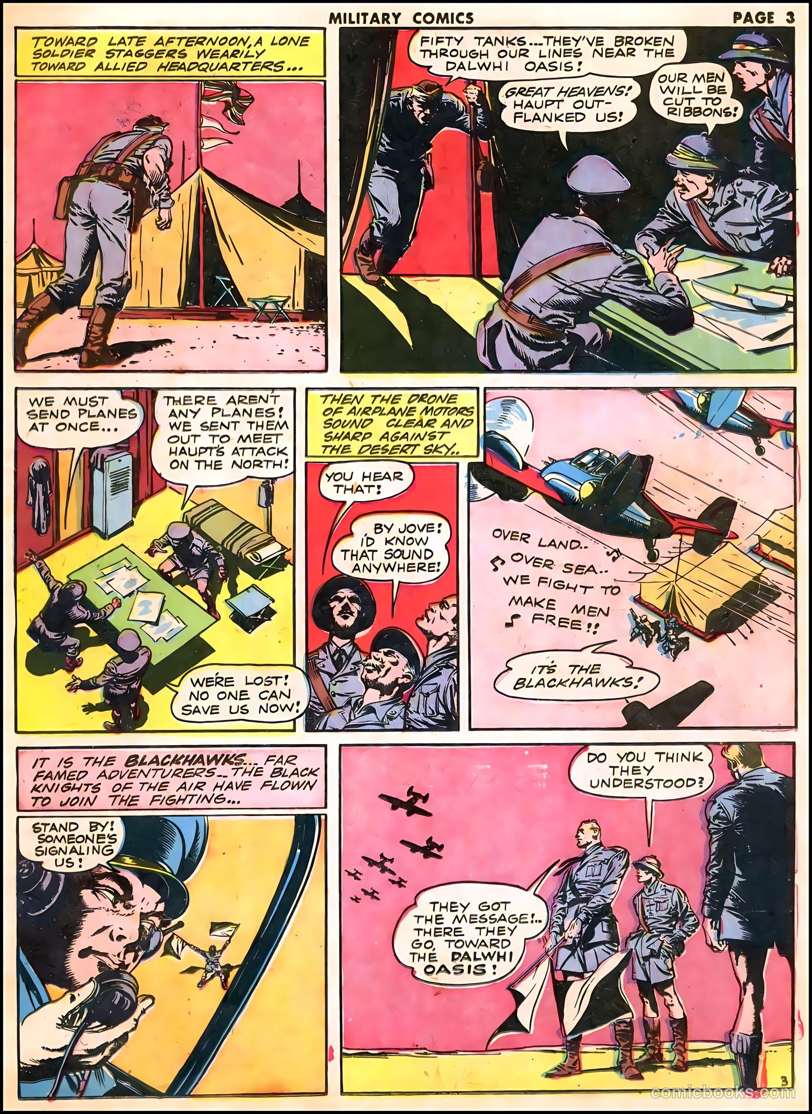 Military Comics #16 (1943) — page 5 of 67