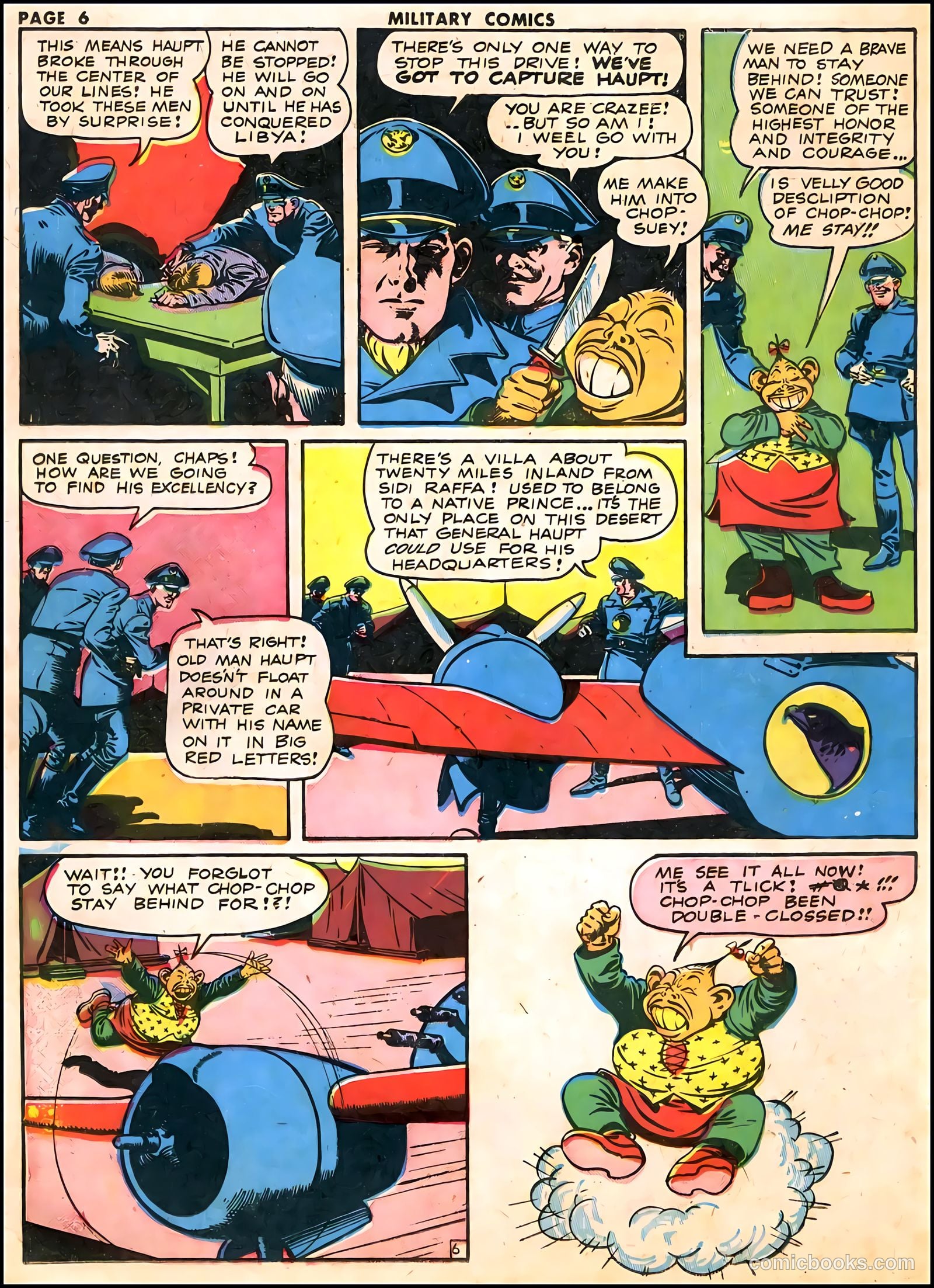 Military Comics #16 (1943) — page 8 of 67