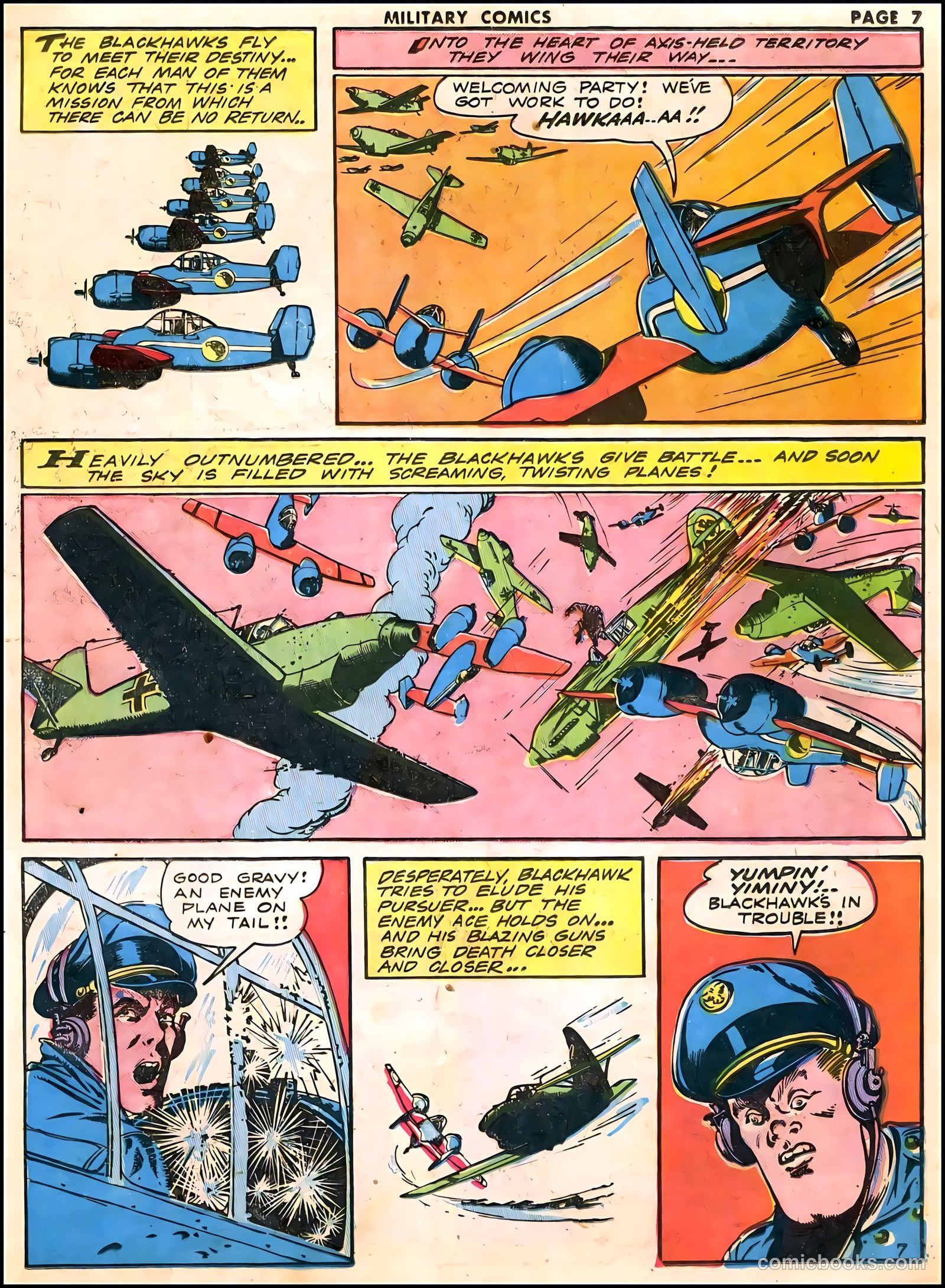Military Comics #16 (1943) — page 9 of 67