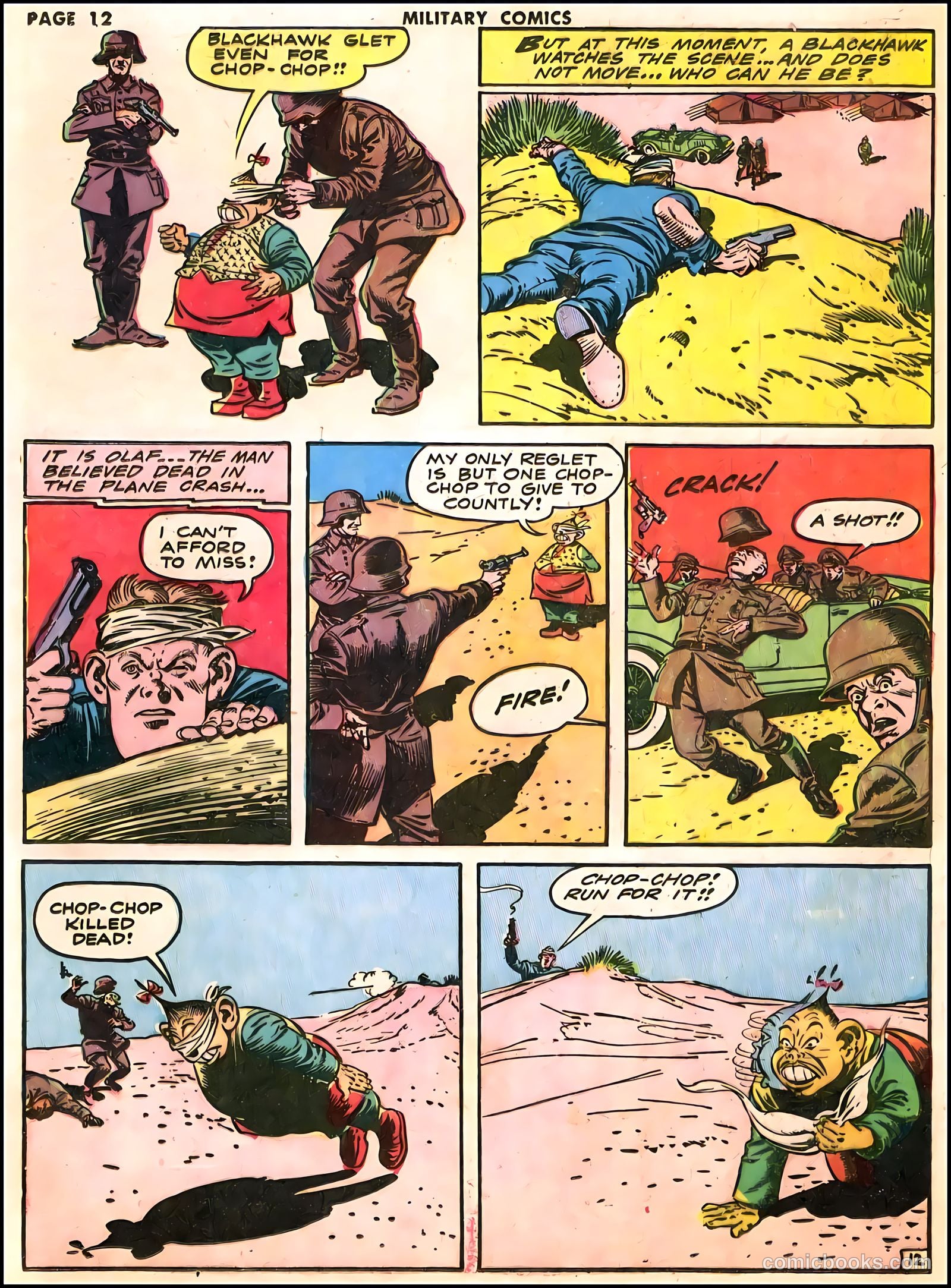 Military Comics #16 (1943) — page 14 of 67