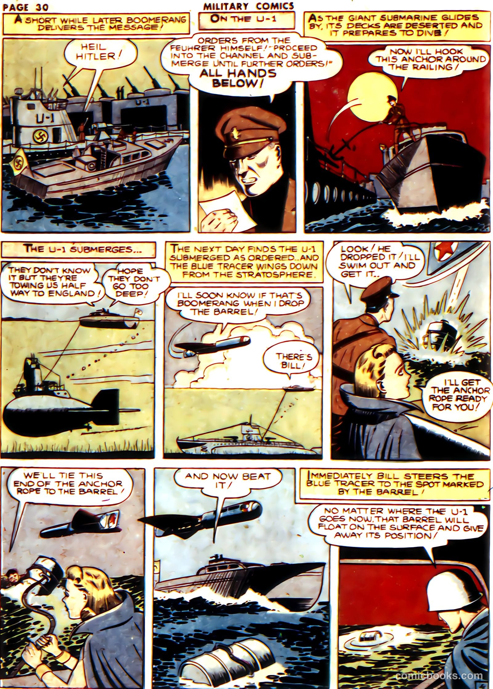 Military Comics #16 (1943) — page 32 of 67