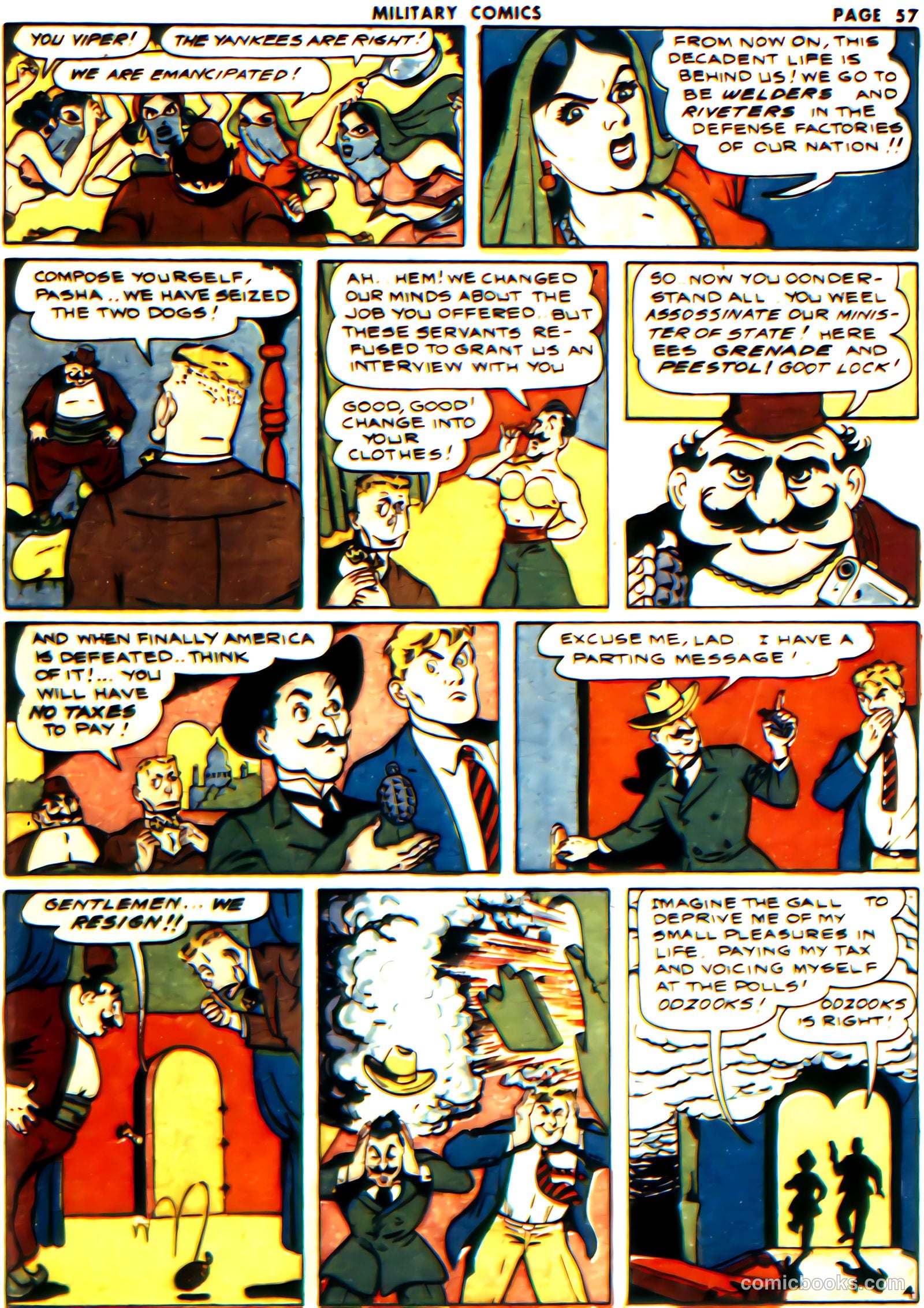 Military Comics #16 (1943) — page 58 of 67