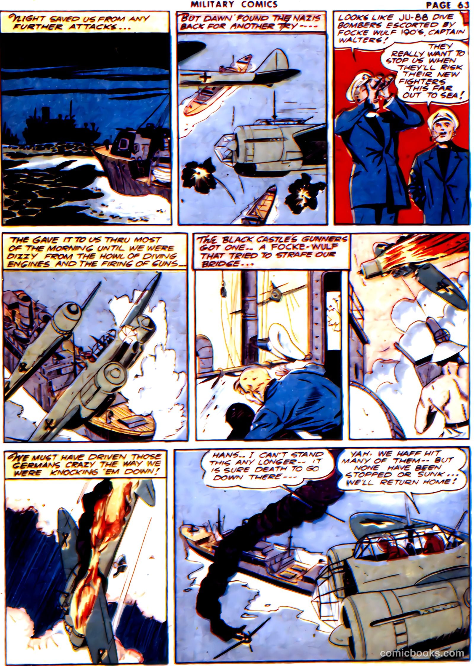 Military Comics #16 (1943) — page 64 of 67