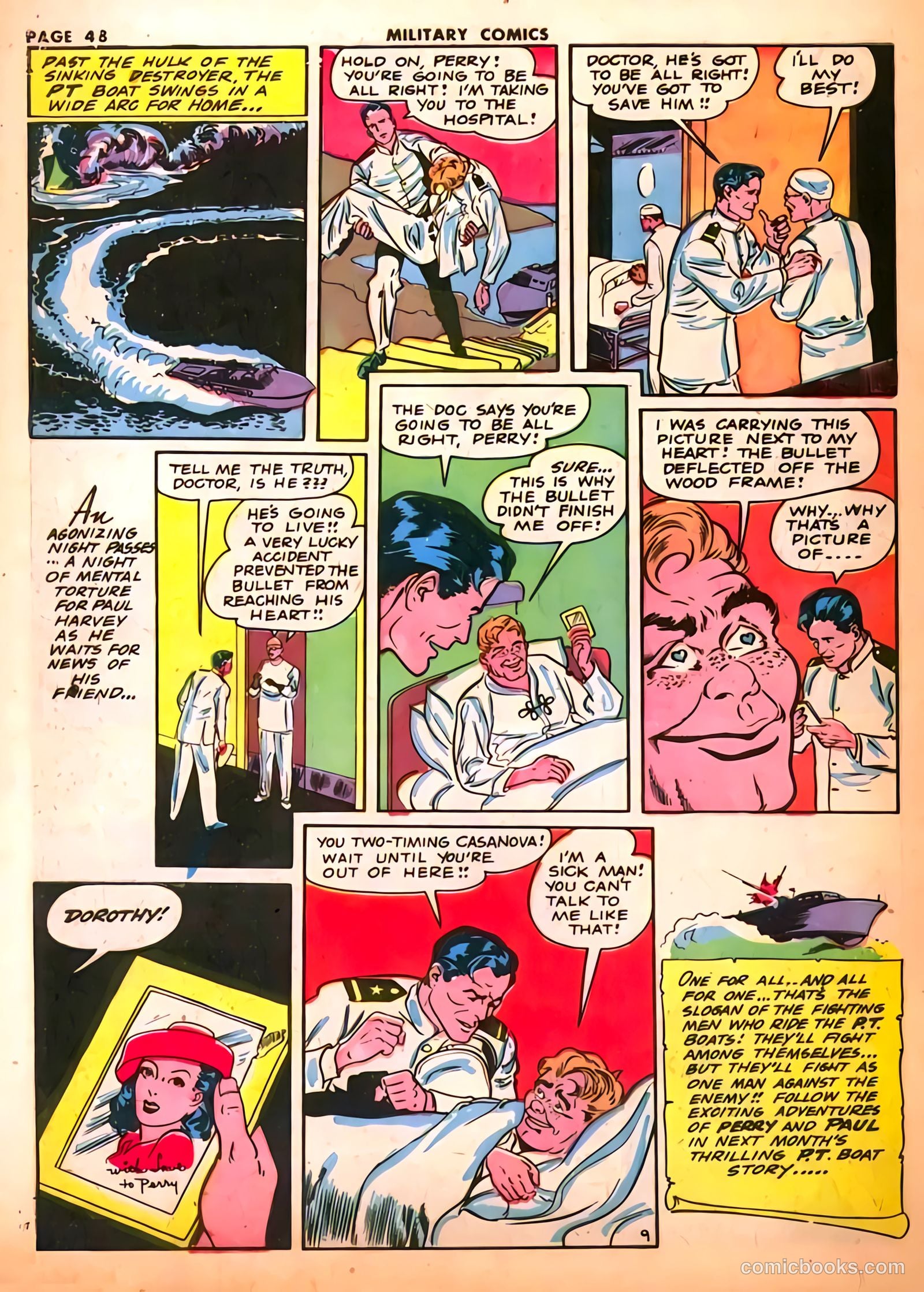Military Comics #17 (1943) — page 50 of 68