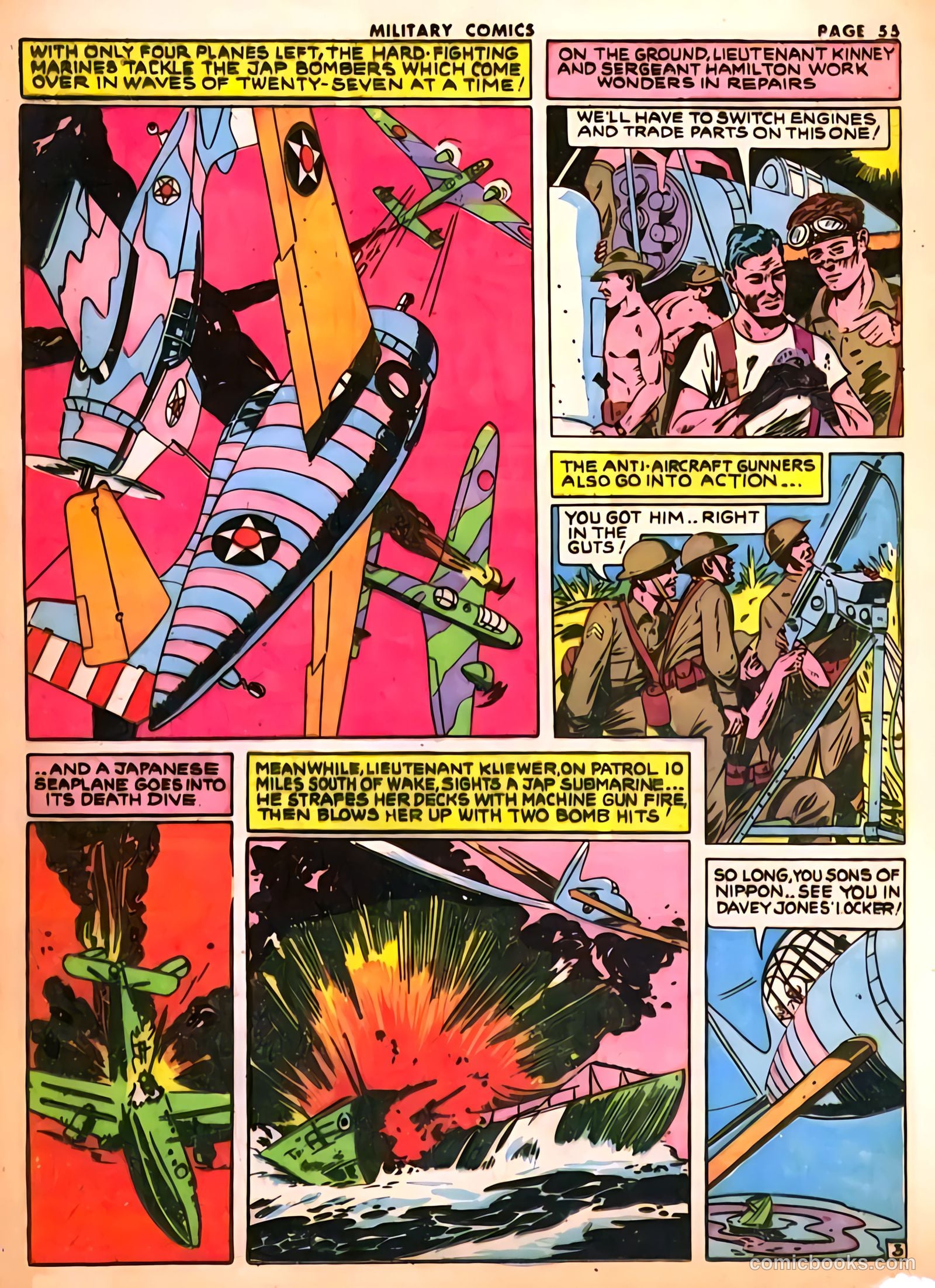 Military Comics #17 (1943) — page 57 of 68