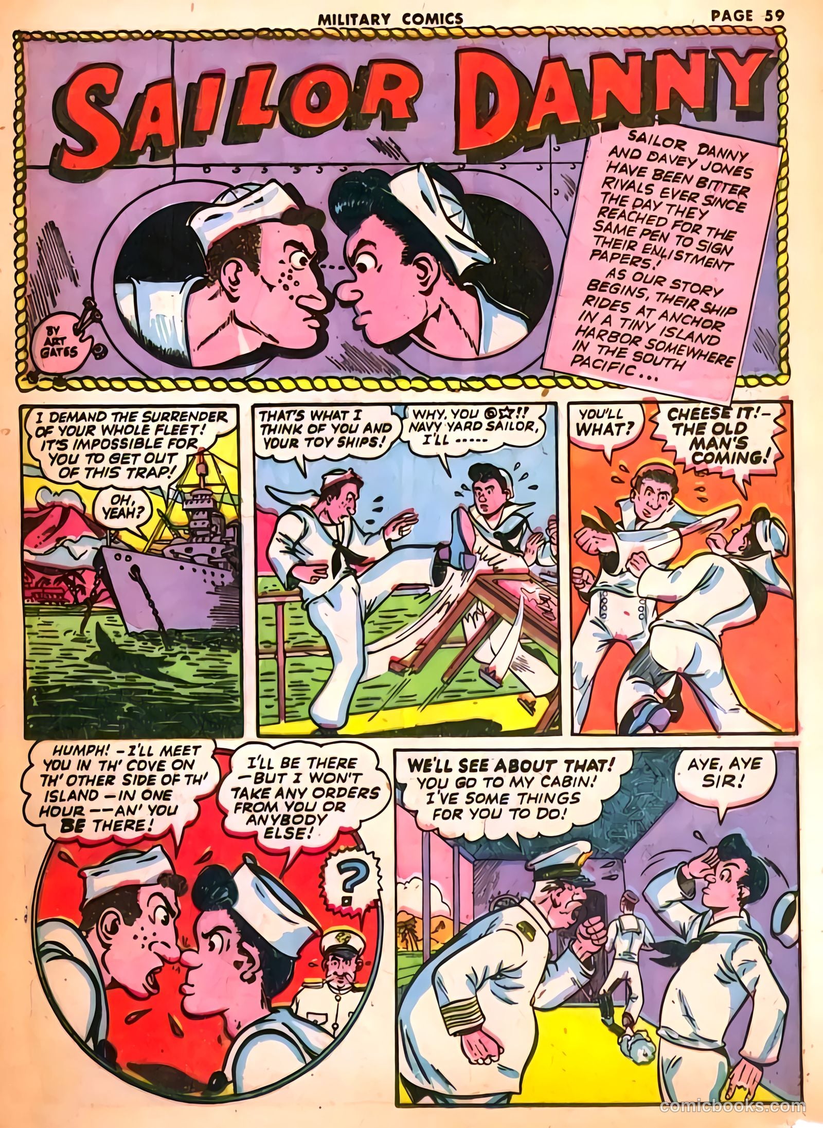 Military Comics #17 (1943) — page 61 of 68