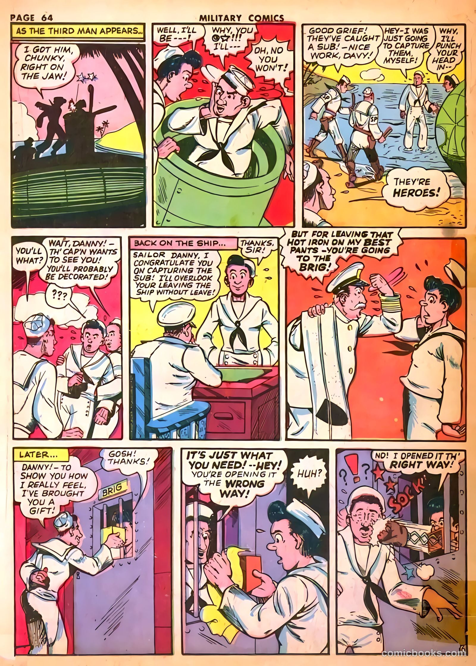 Military Comics #17 (1943) — page 66 of 68