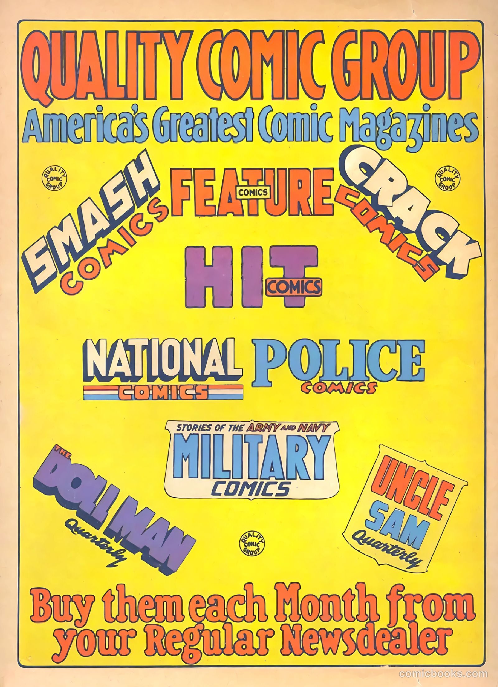 Military Comics #17 (1943) — page 67 of 68