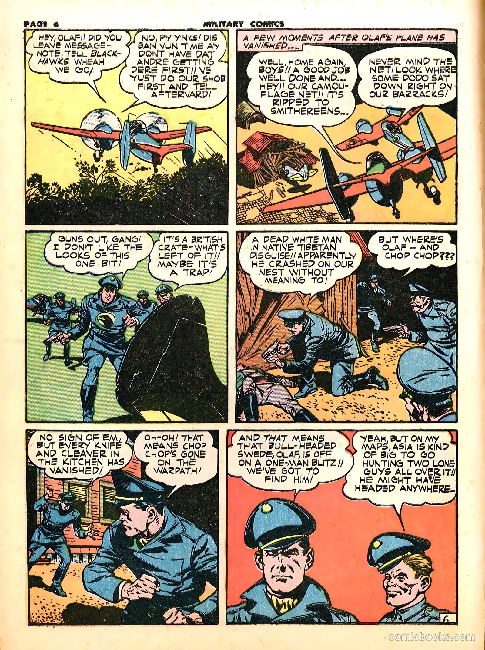 Military Comics #18 (1943) — page 8 of 68