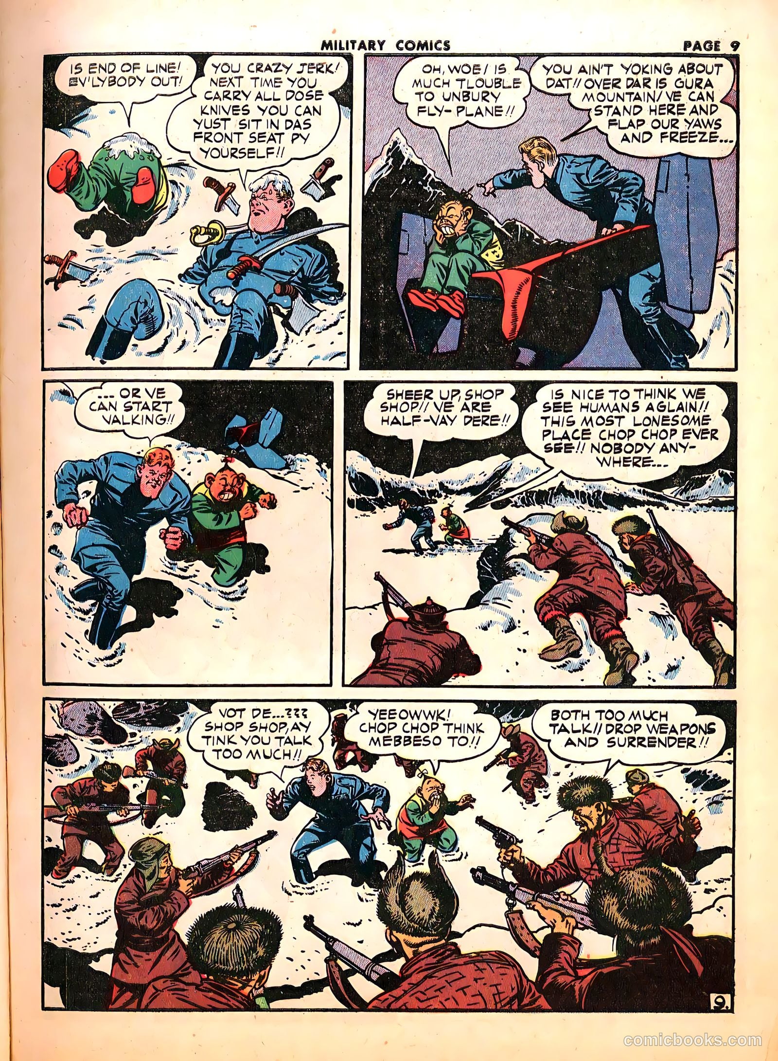 Military Comics #18 (1943) — page 11 of 68
