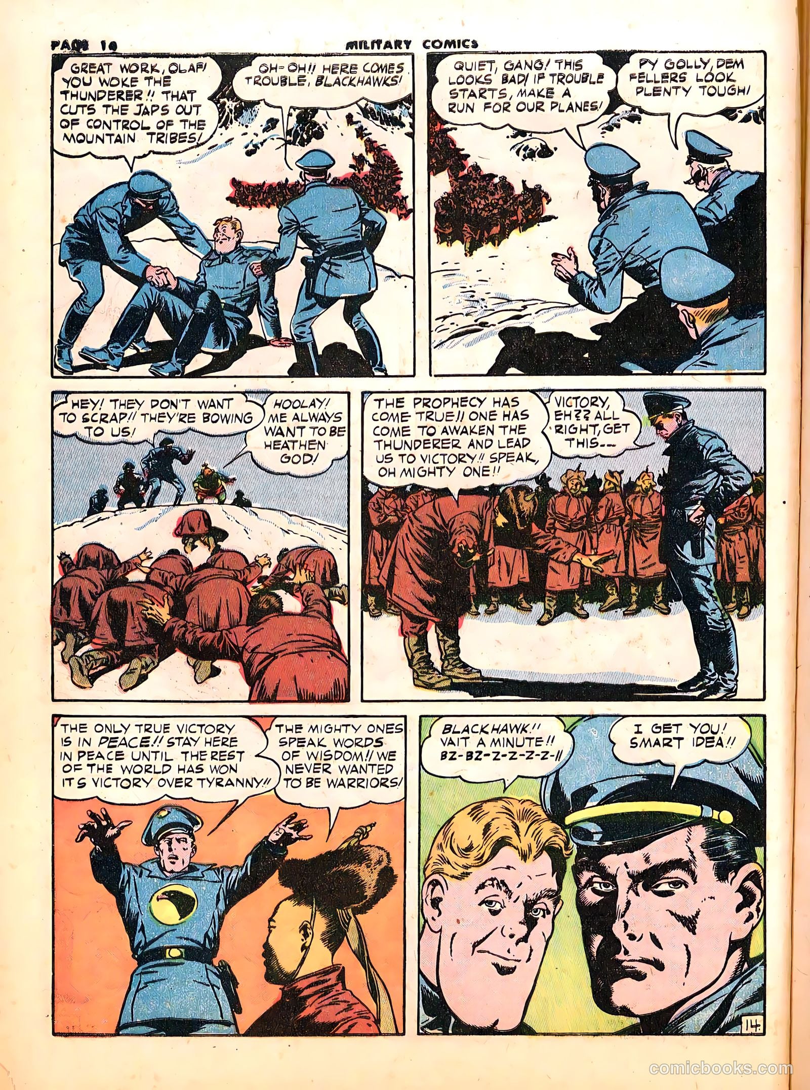 Military Comics #18 (1943) — page 16 of 68