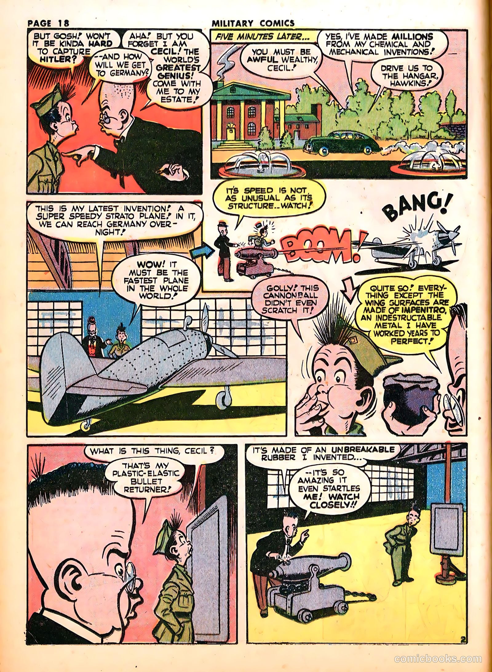 Military Comics #18 (1943) — page 20 of 68