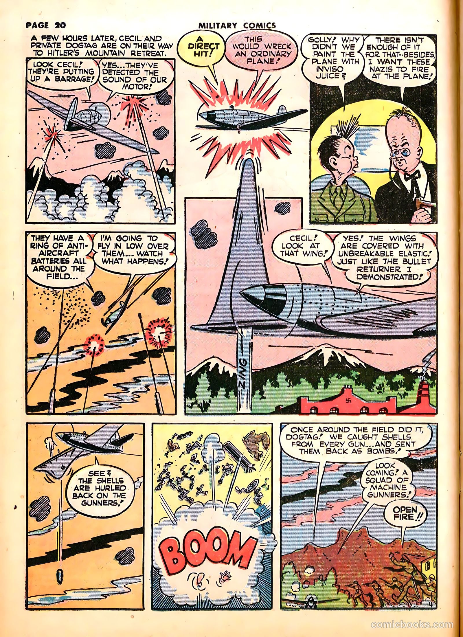 Military Comics #18 (1943) — page 22 of 68