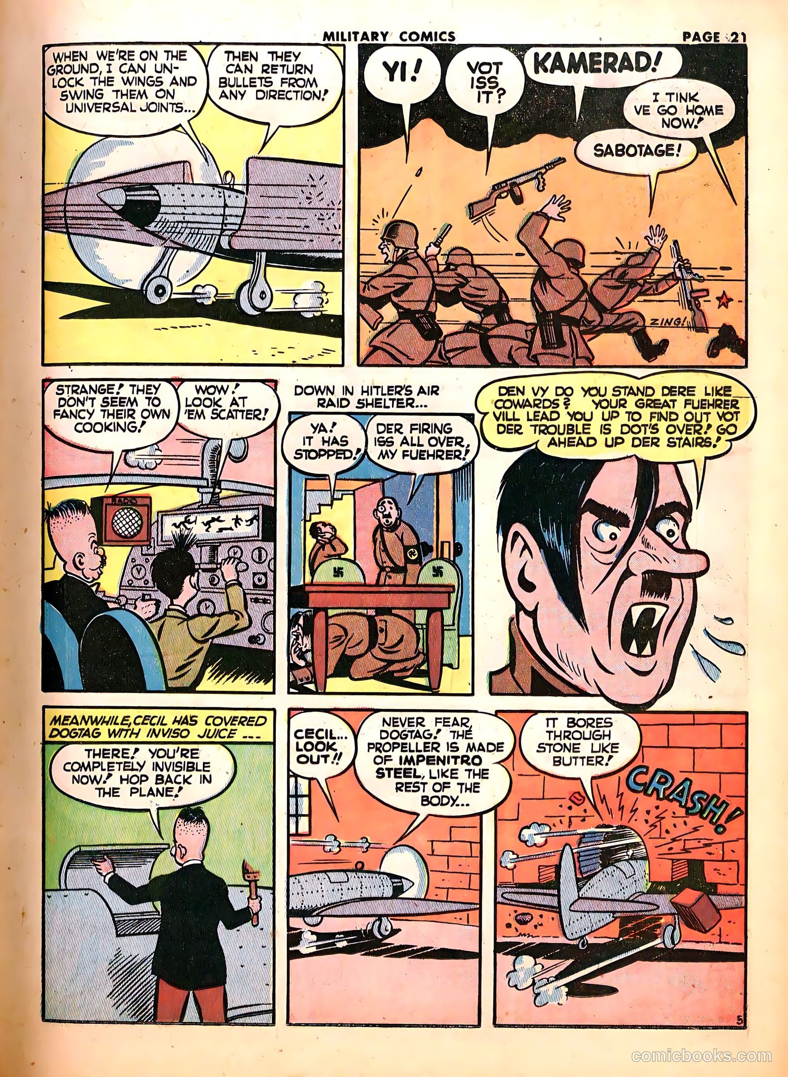 Military Comics #18 (1943) — page 23 of 68