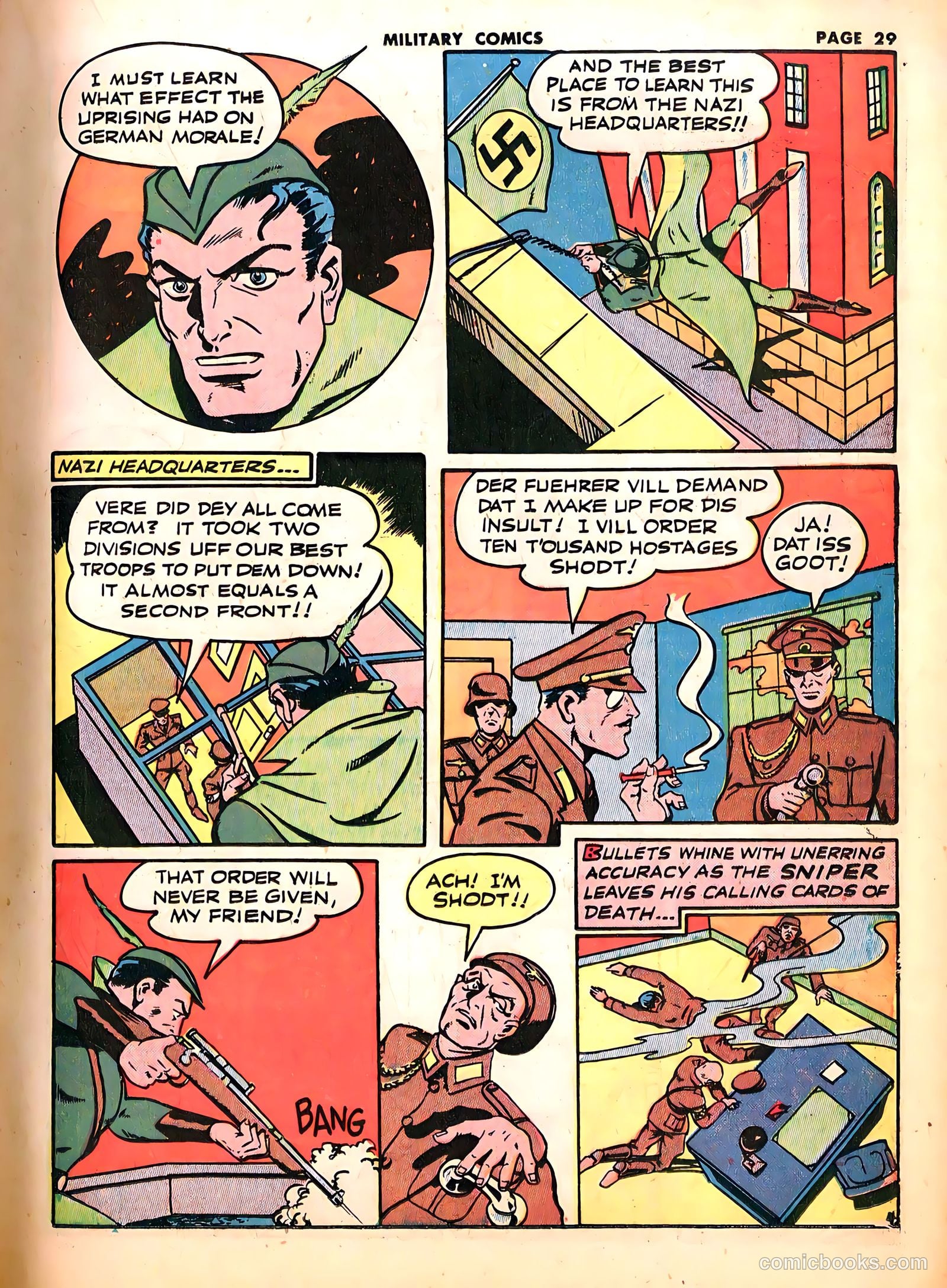 Military Comics #18 (1943) — page 31 of 68