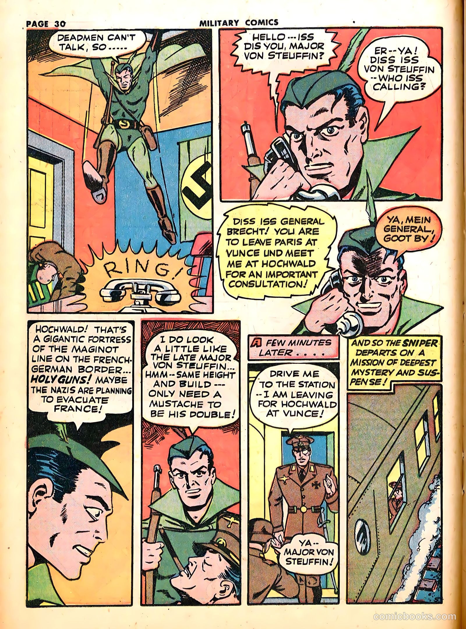 Military Comics #18 (1943) — page 32 of 68