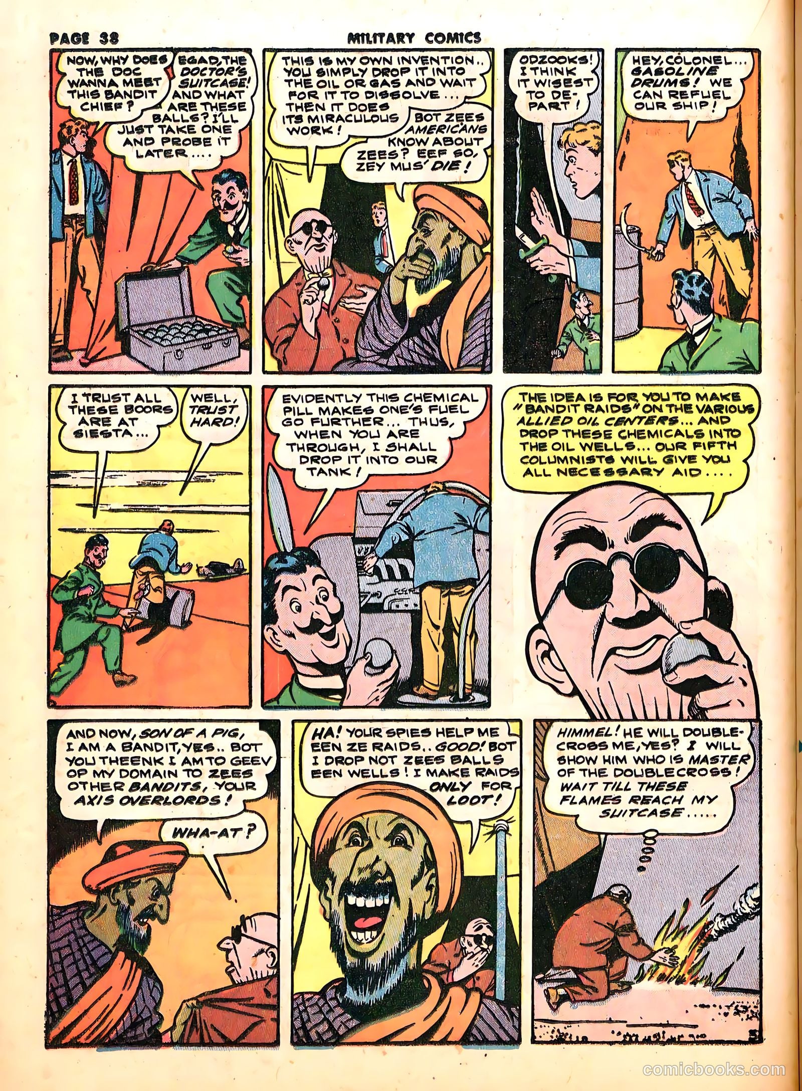 Military Comics #18 (1943) — page 40 of 68