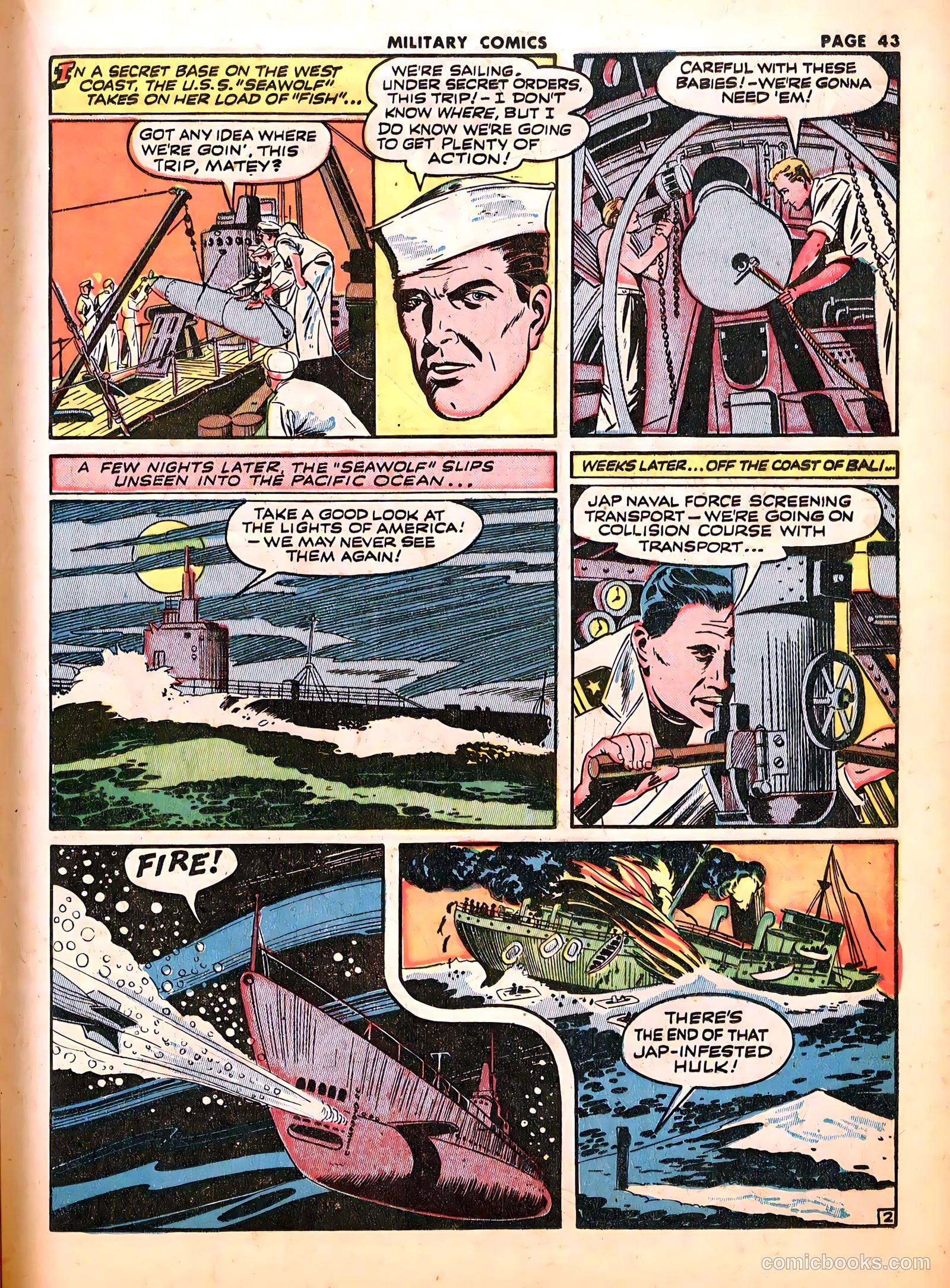 Military Comics #18 (1943) — page 45 of 68