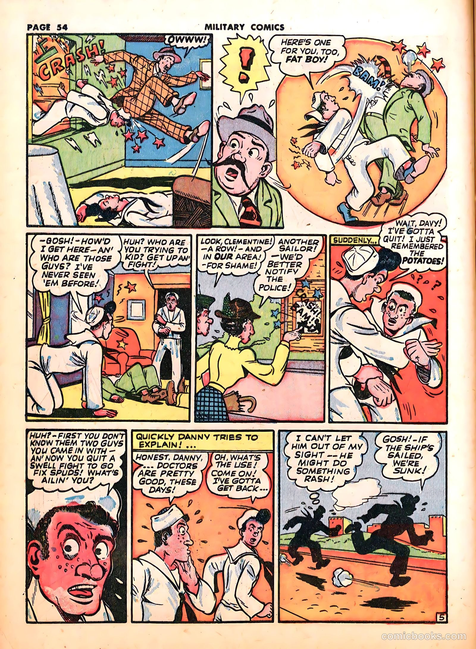 Military Comics #18 (1943) — page 56 of 68