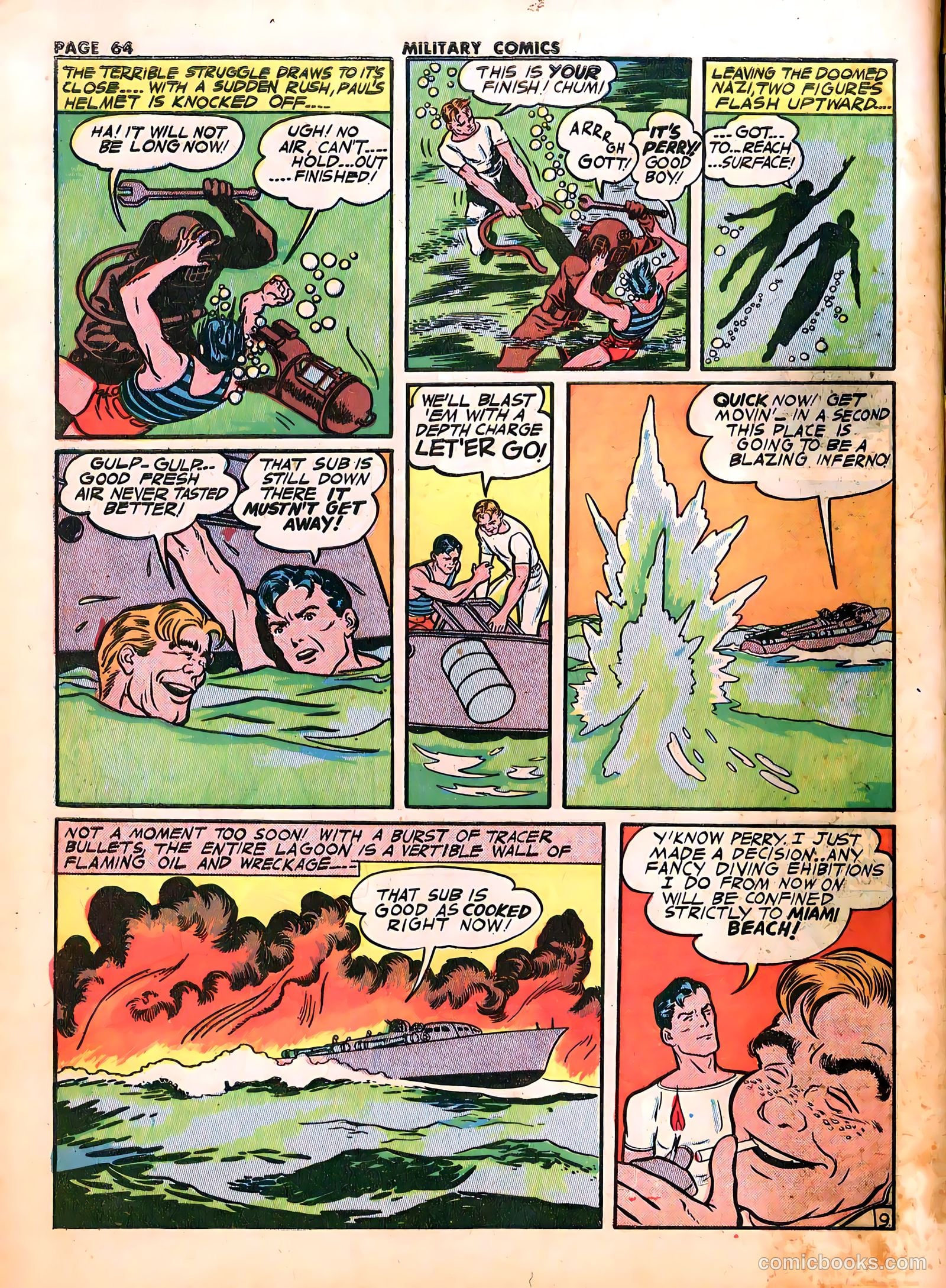 Military Comics #18 (1943) — page 66 of 68