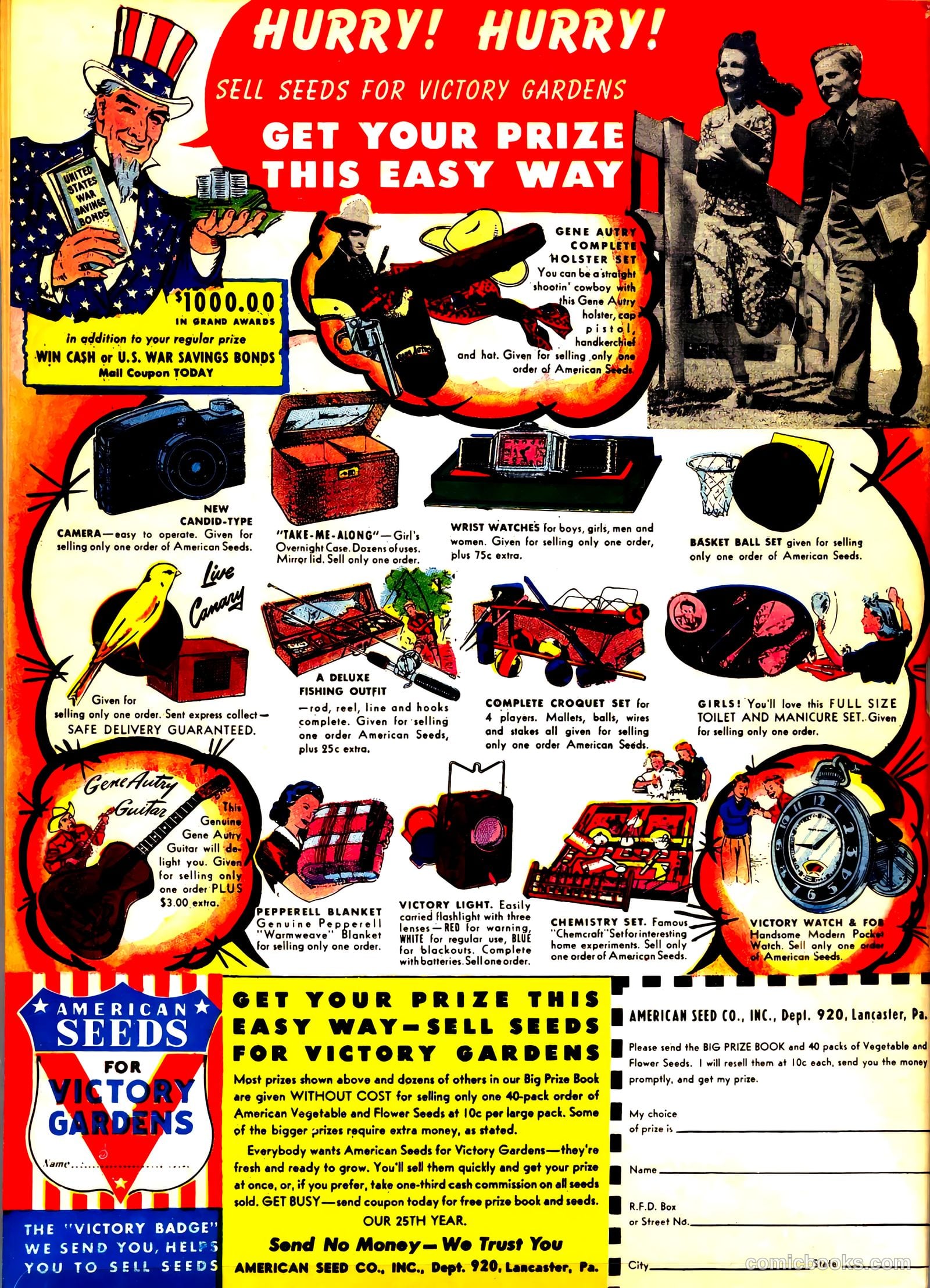Military Comics #18 (1943) — page 68 of 68