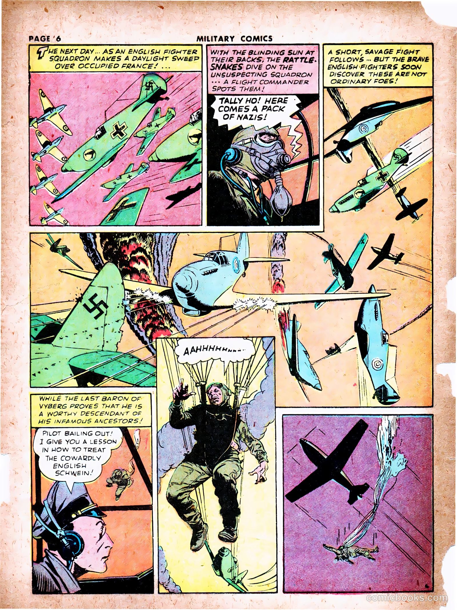 Military Comics #19 (1943) — page 8 of 68