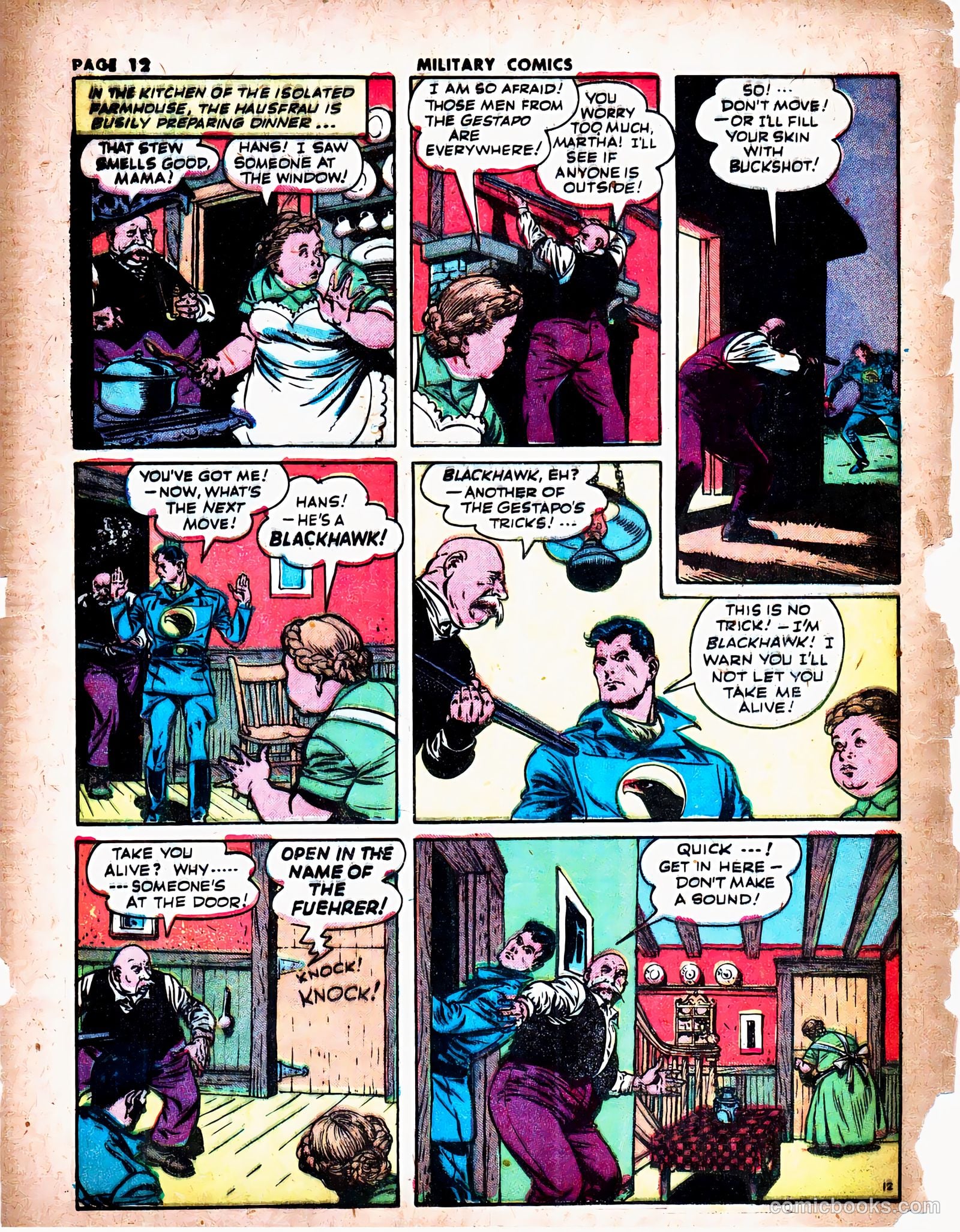 Military Comics #19 (1943) — page 14 of 68
