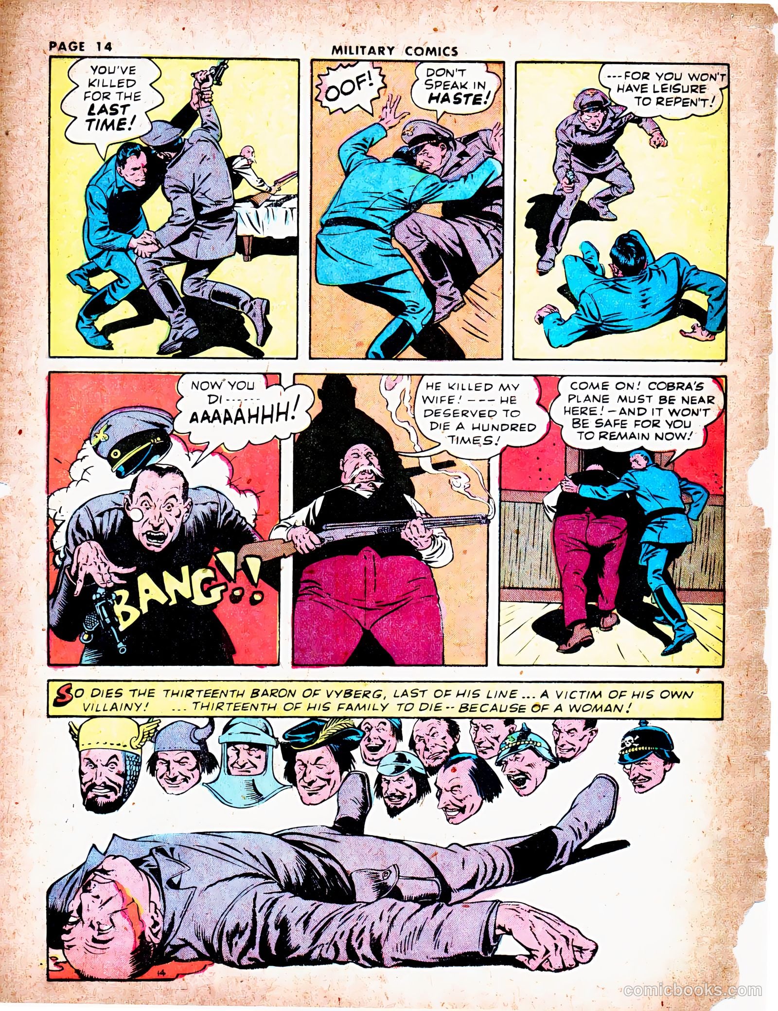 Military Comics #19 (1943) — page 16 of 68