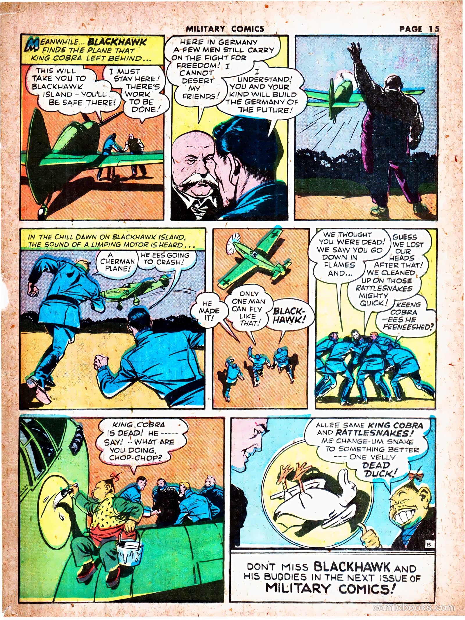 Military Comics #19 (1943) — page 17 of 68
