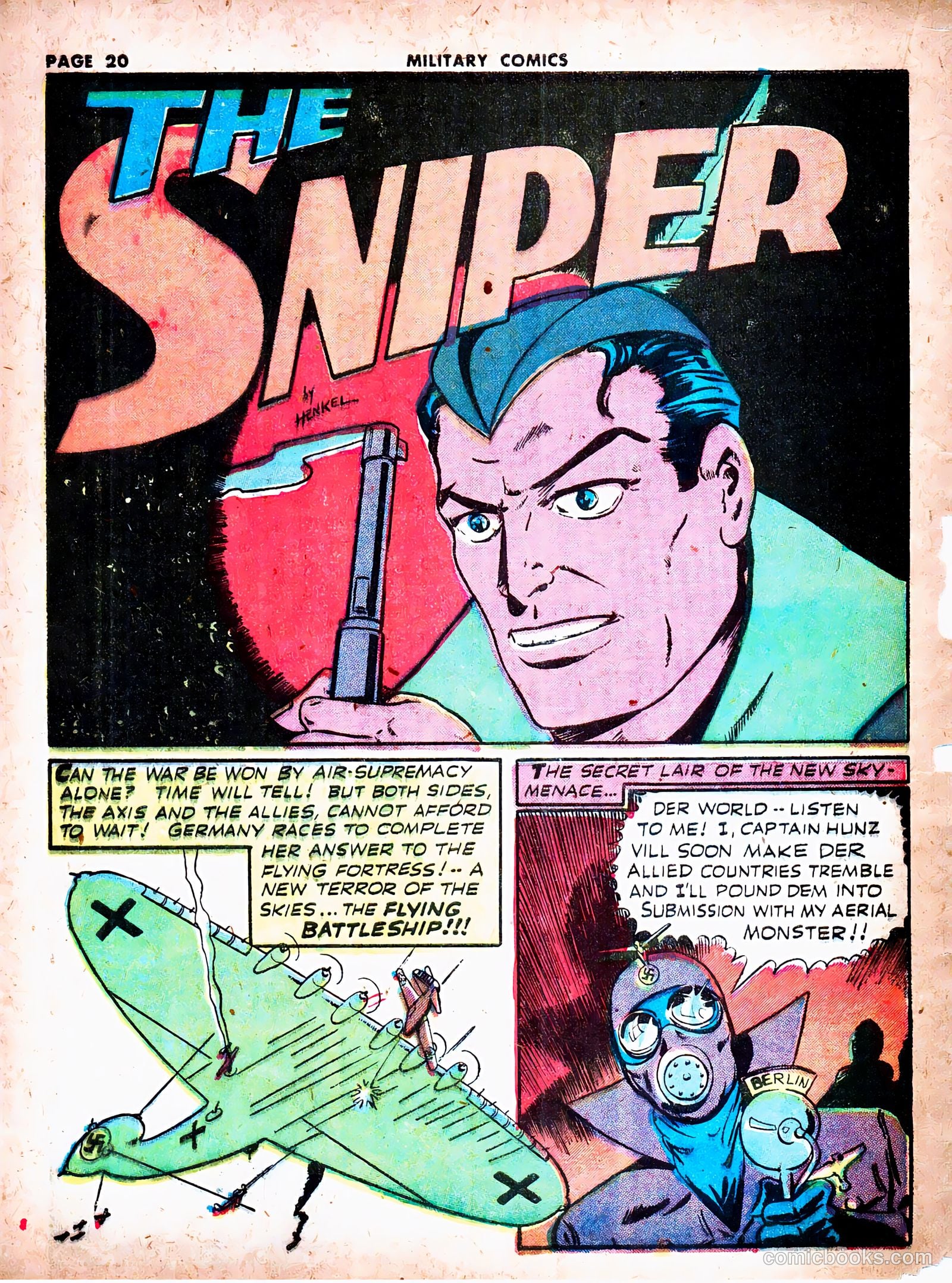 Military Comics #19 (1943) — page 22 of 68