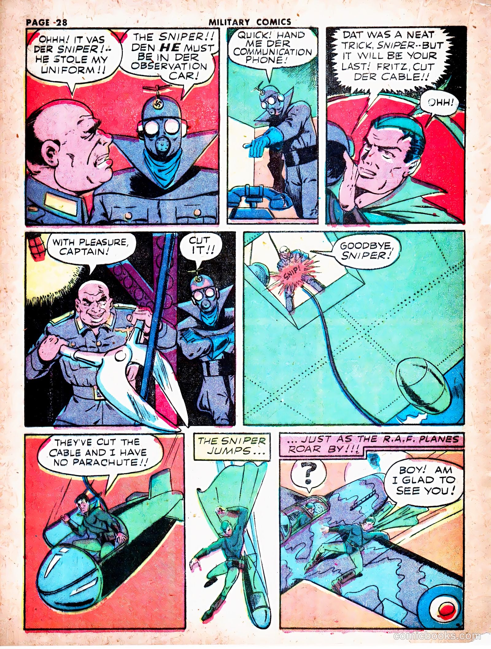 Military Comics #19 (1943) — page 30 of 68