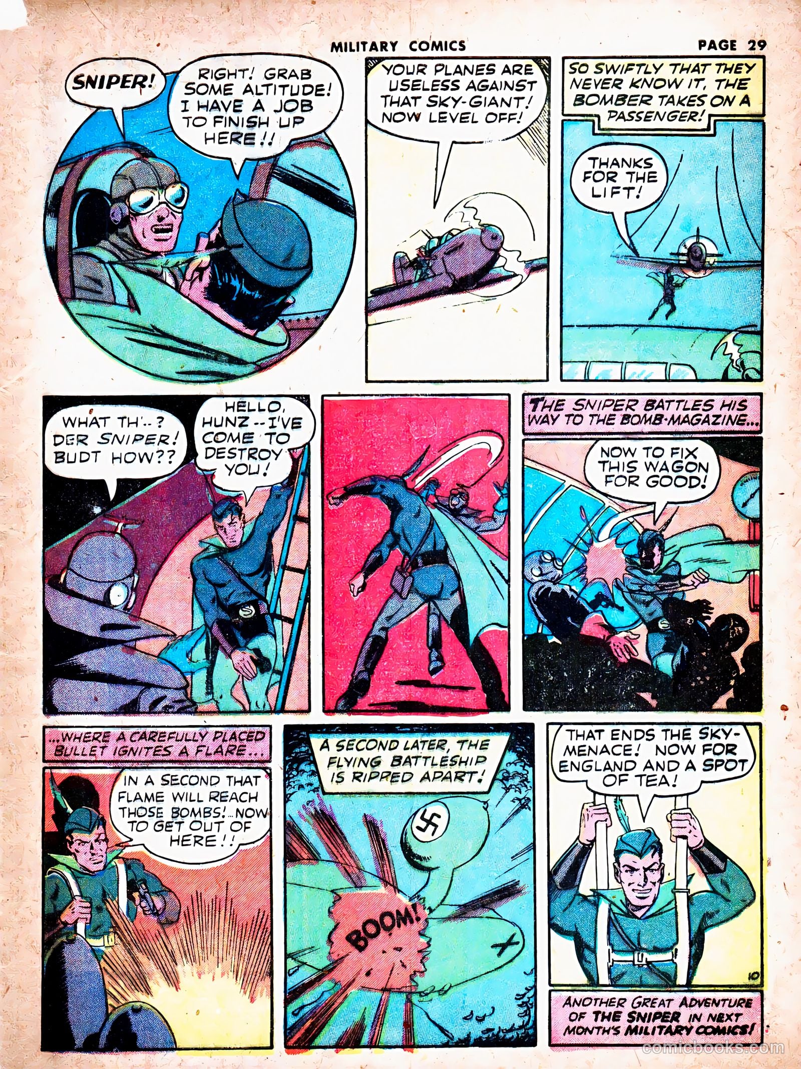 Military Comics #19 (1943) — page 31 of 68