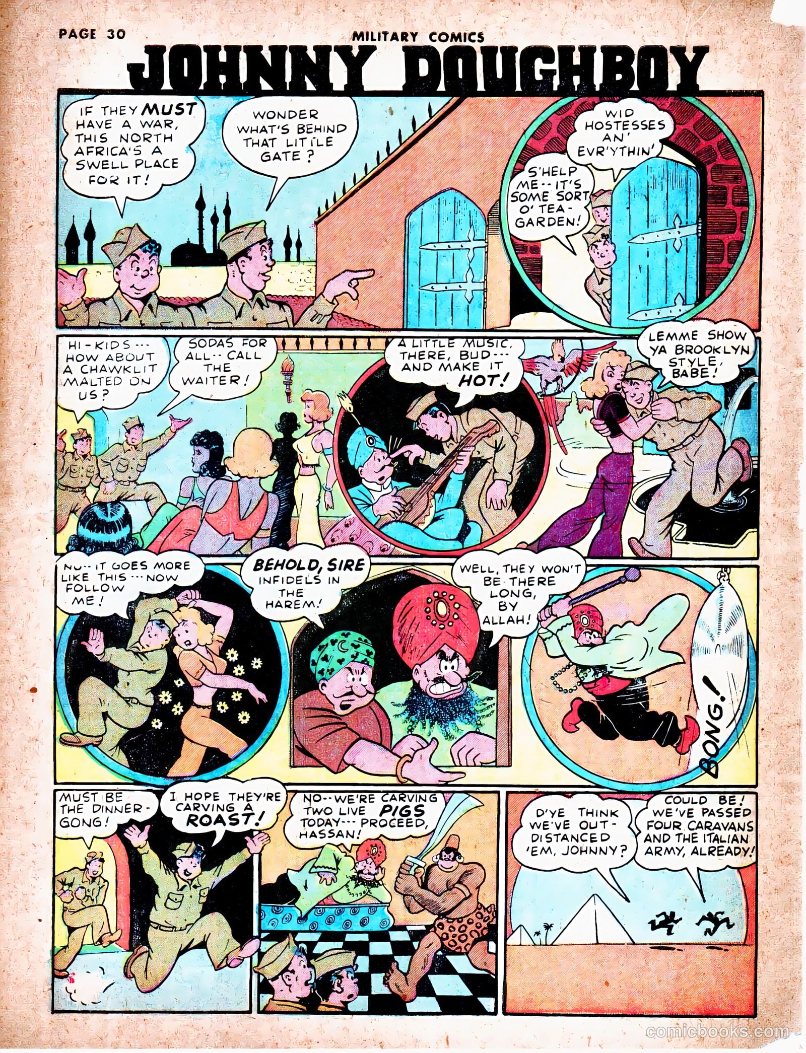 Military Comics #19 (1943) — page 32 of 68