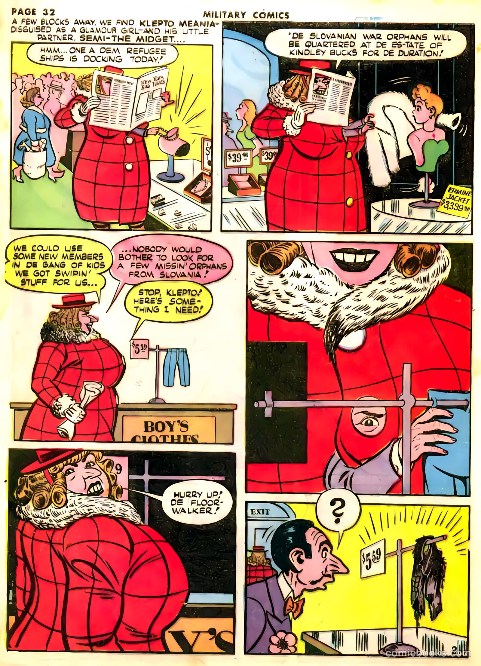Military Comics #19 (1943) — page 34 of 68