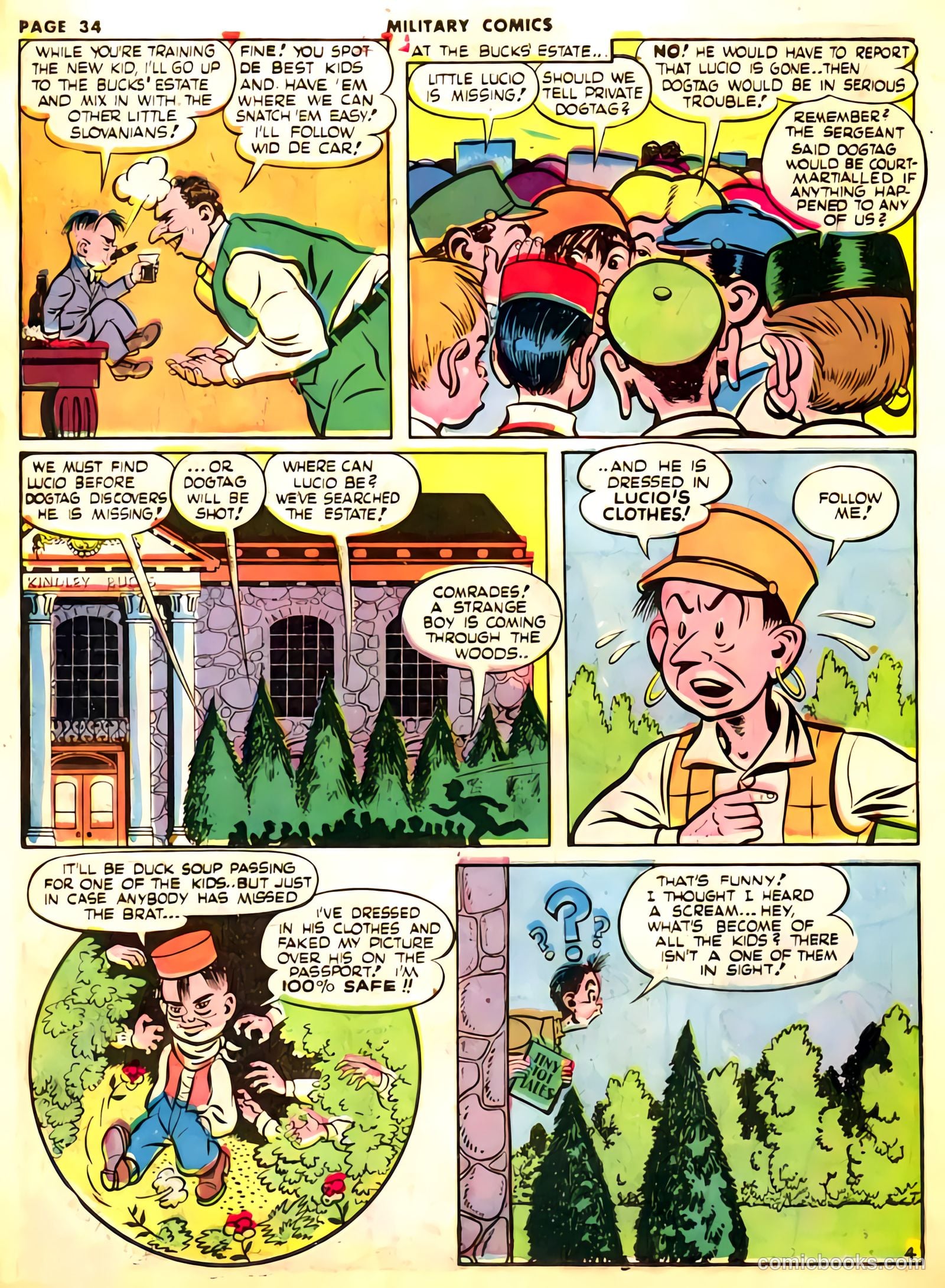 Military Comics #19 (1943) — page 36 of 68