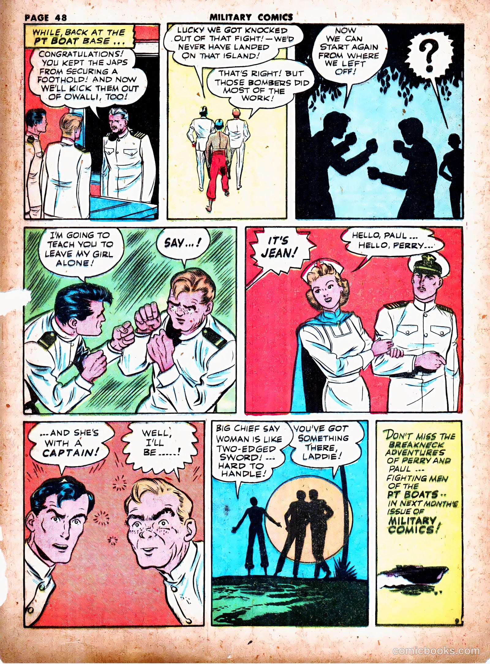 Military Comics #19 (1943) — page 50 of 68