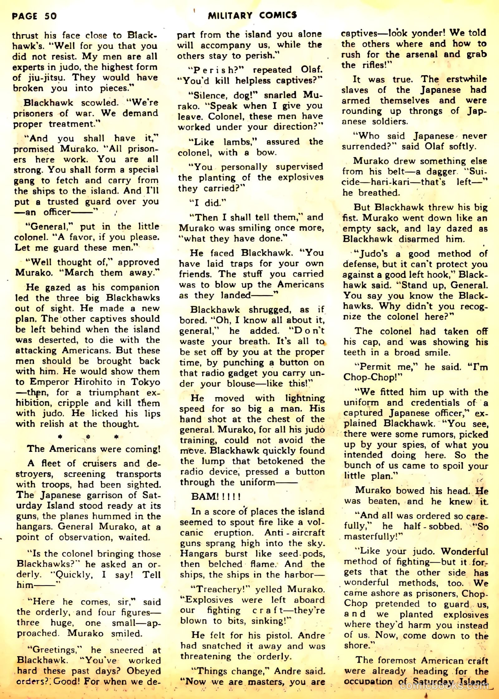Military Comics #19 (1943) — page 52 of 68