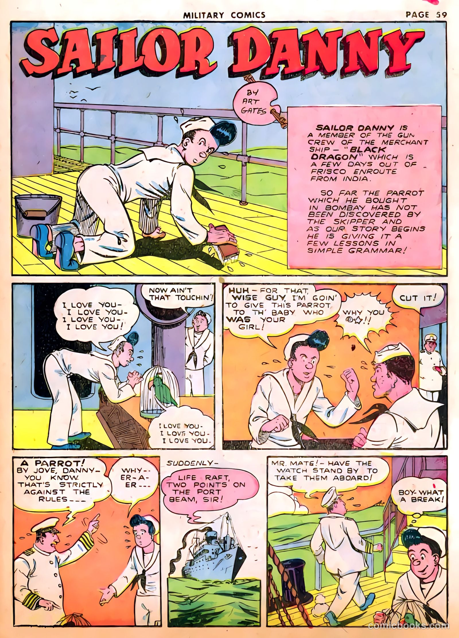 Military Comics #19 (1943) — page 61 of 68