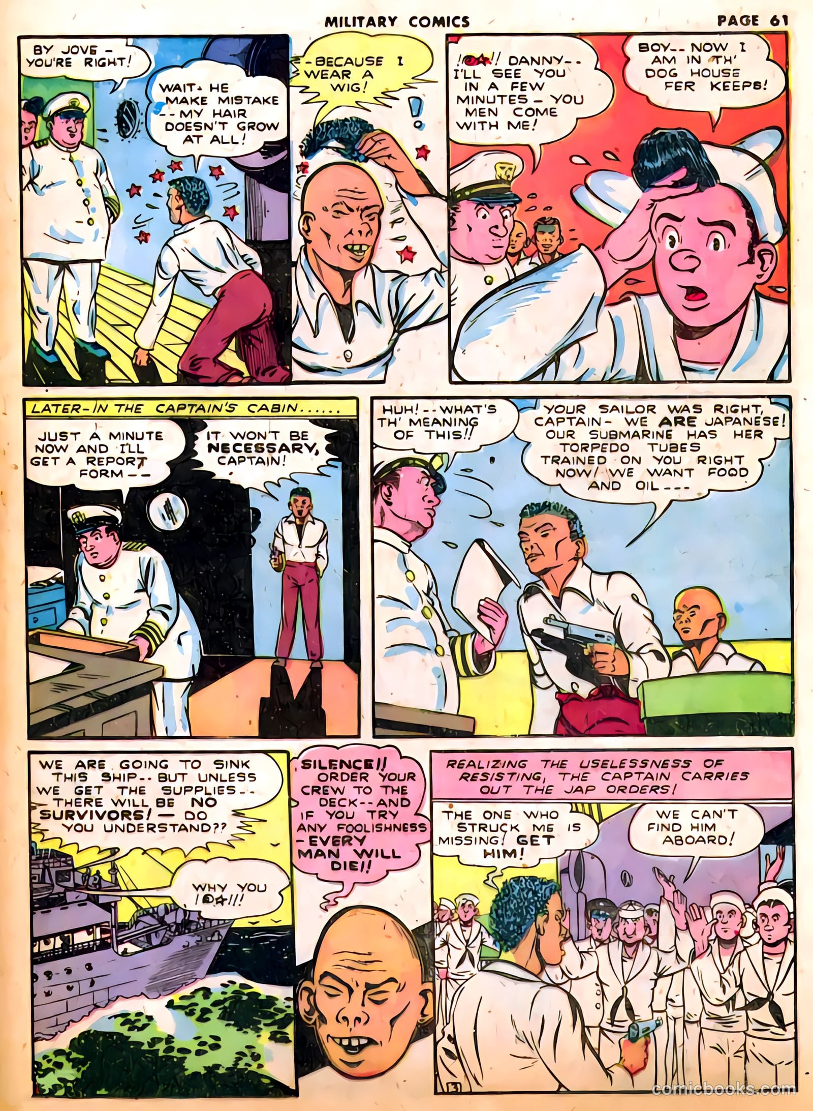 Military Comics #19 (1943) — page 63 of 68
