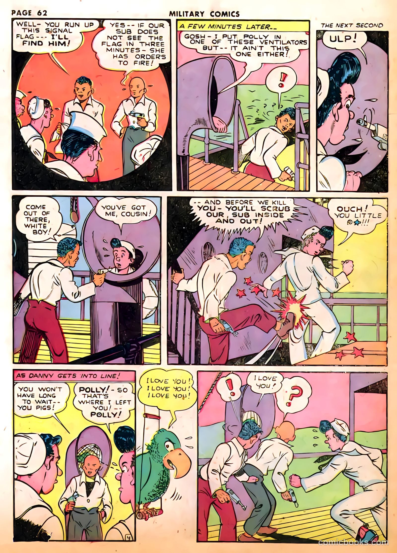Military Comics #19 (1943) — page 64 of 68