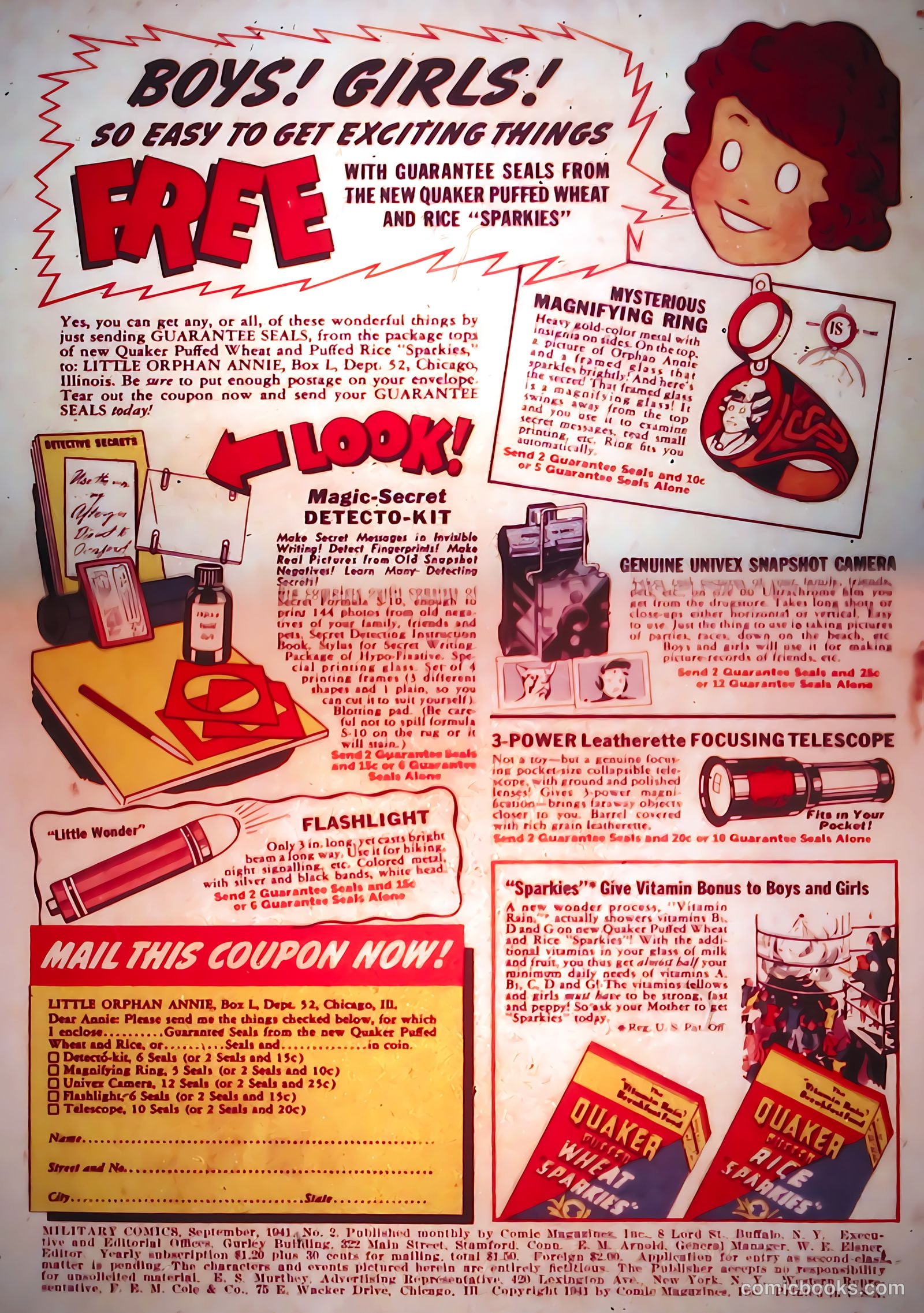 Military Comics #2 (1941) — page 2 of 68