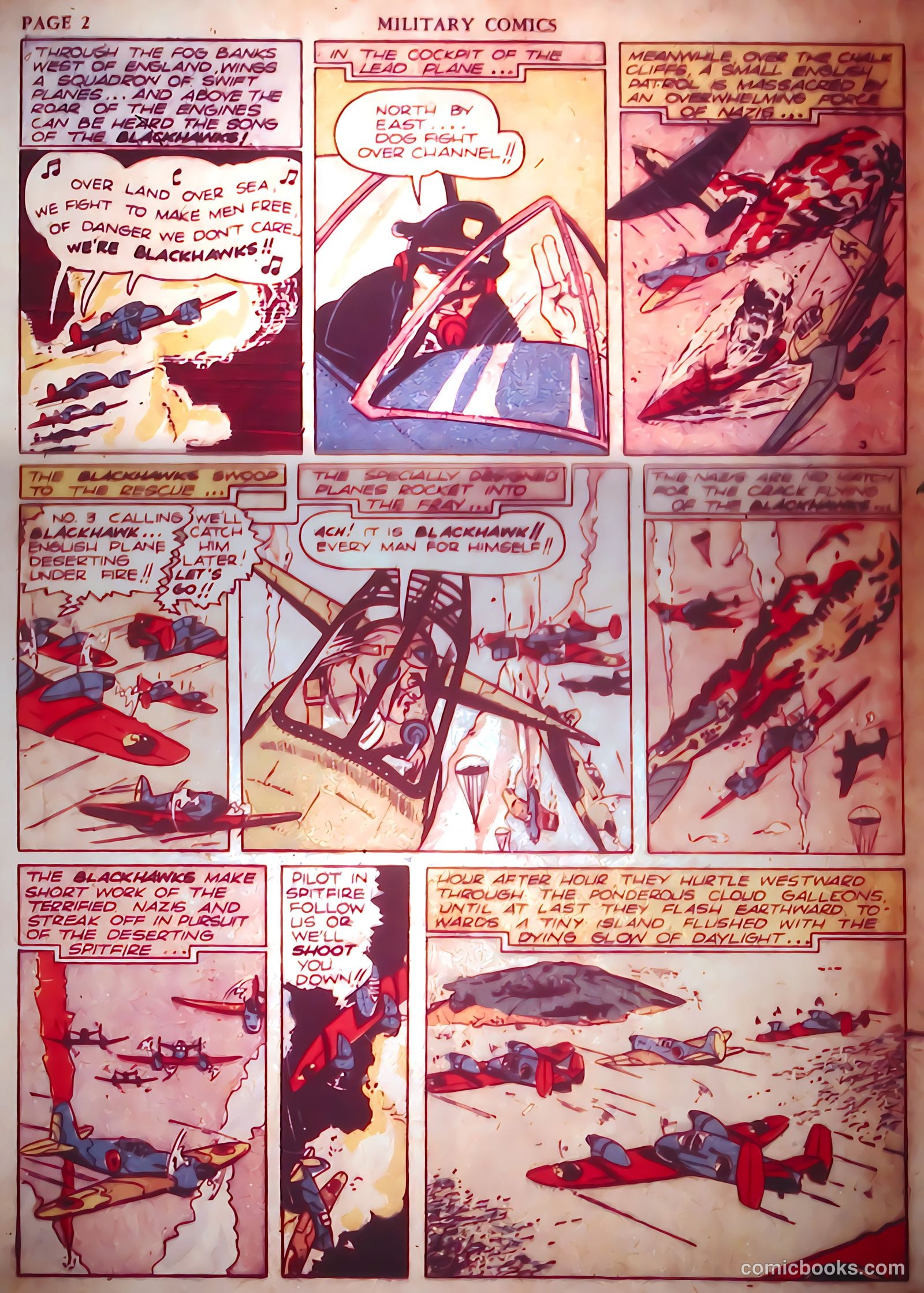 Military Comics #2 (1941) — page 4 of 68