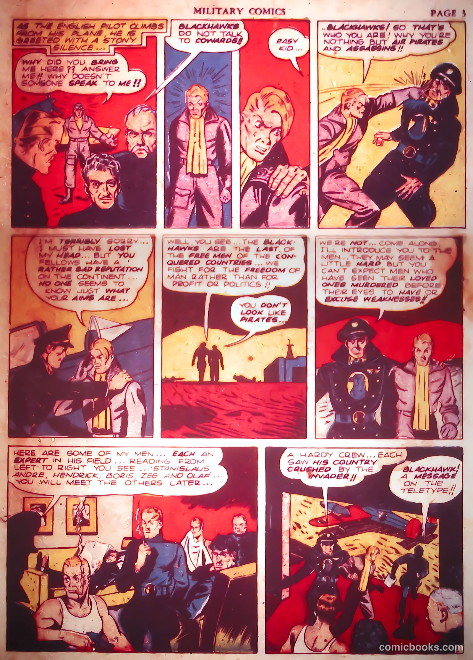 Military Comics #2 (1941) — page 5 of 68