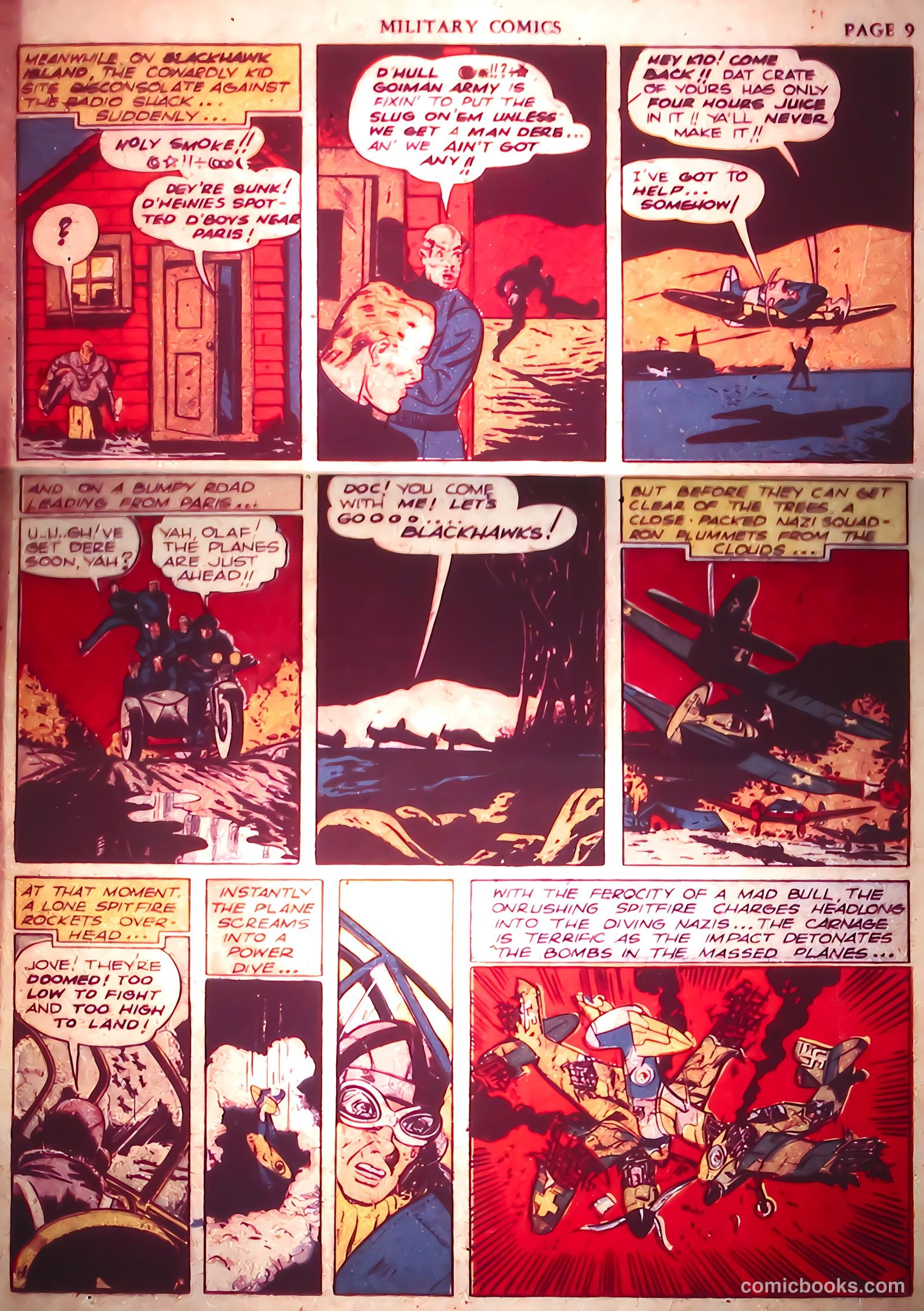 Military Comics #2 (1941) — page 11 of 68