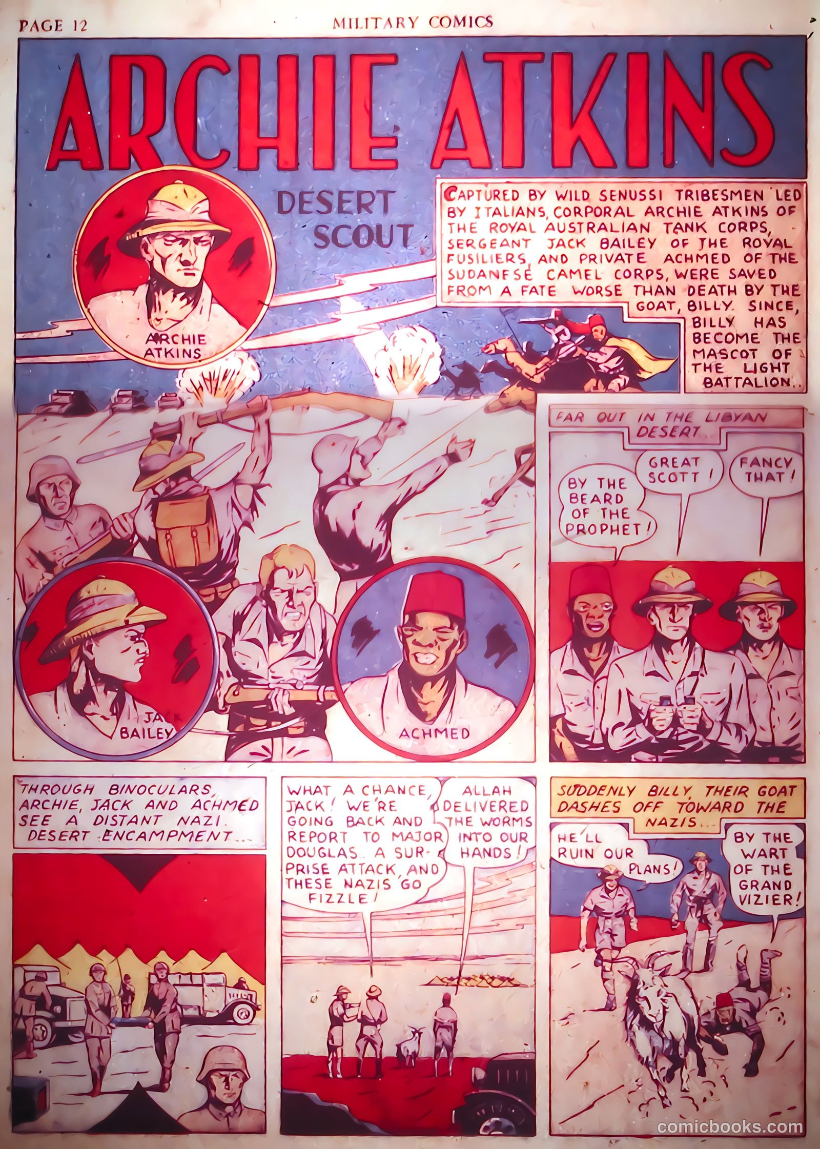 Military Comics #2 (1941) — page 14 of 68