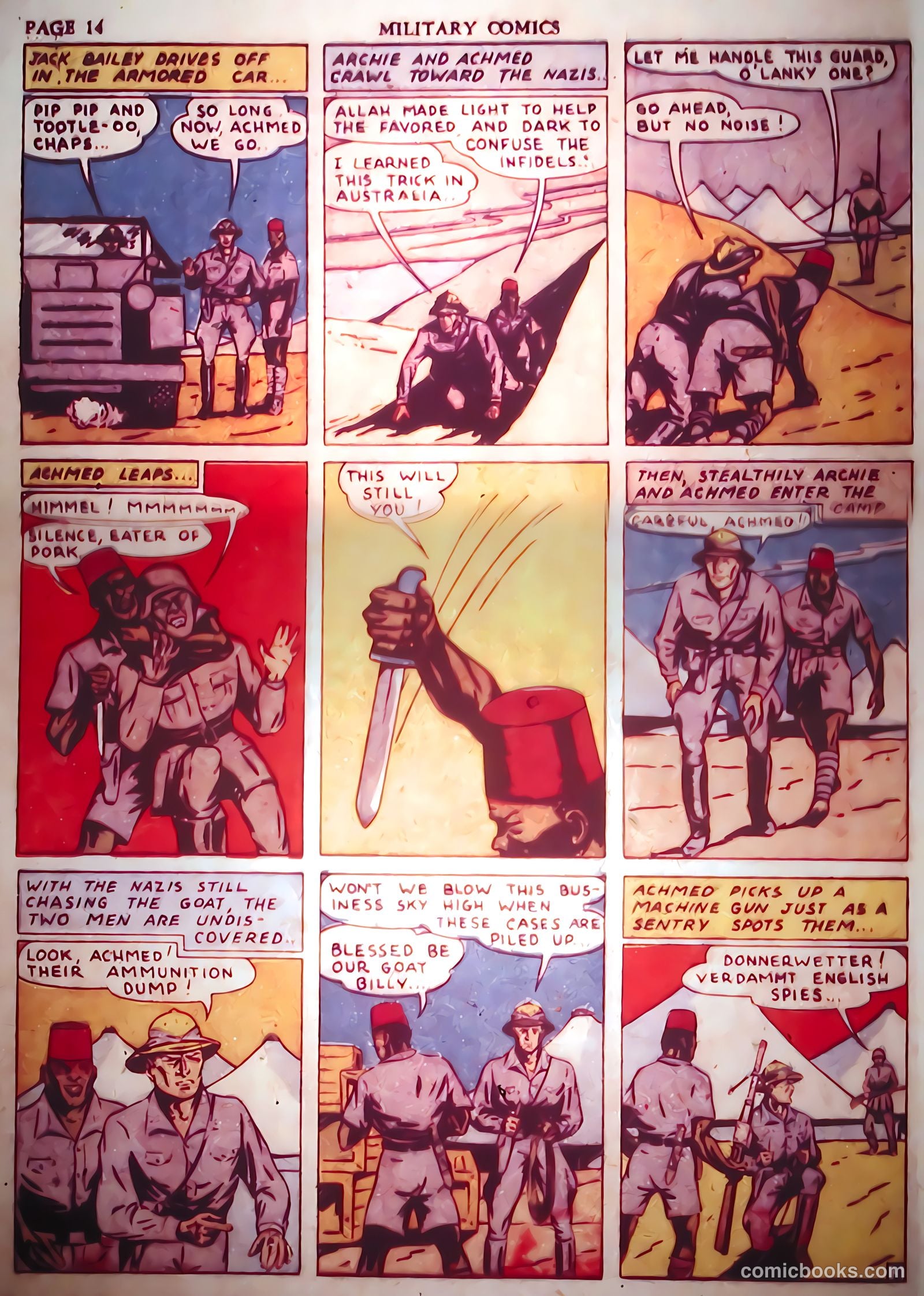 Military Comics #2 (1941) — page 16 of 68