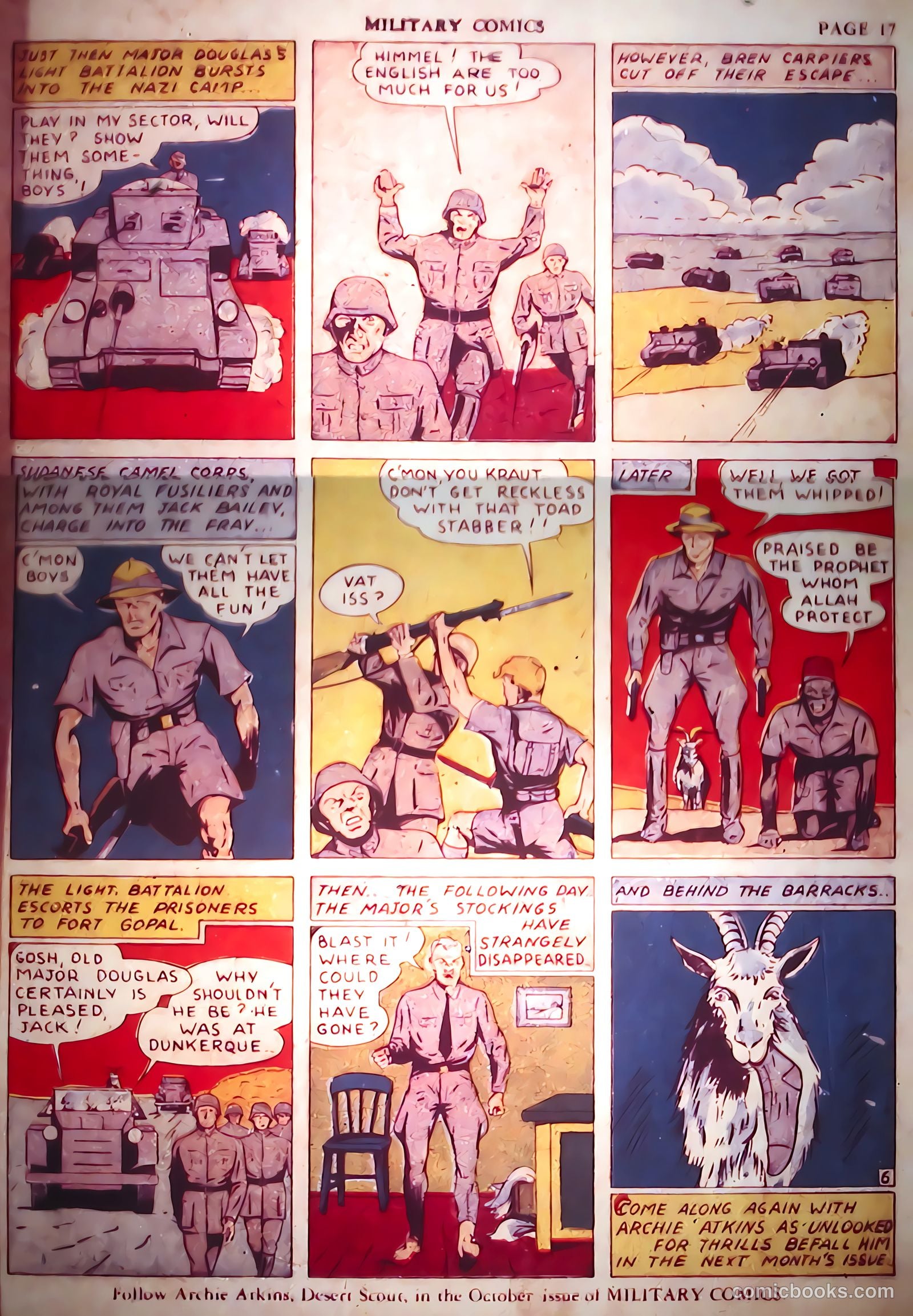 Military Comics #2 (1941) — page 19 of 68