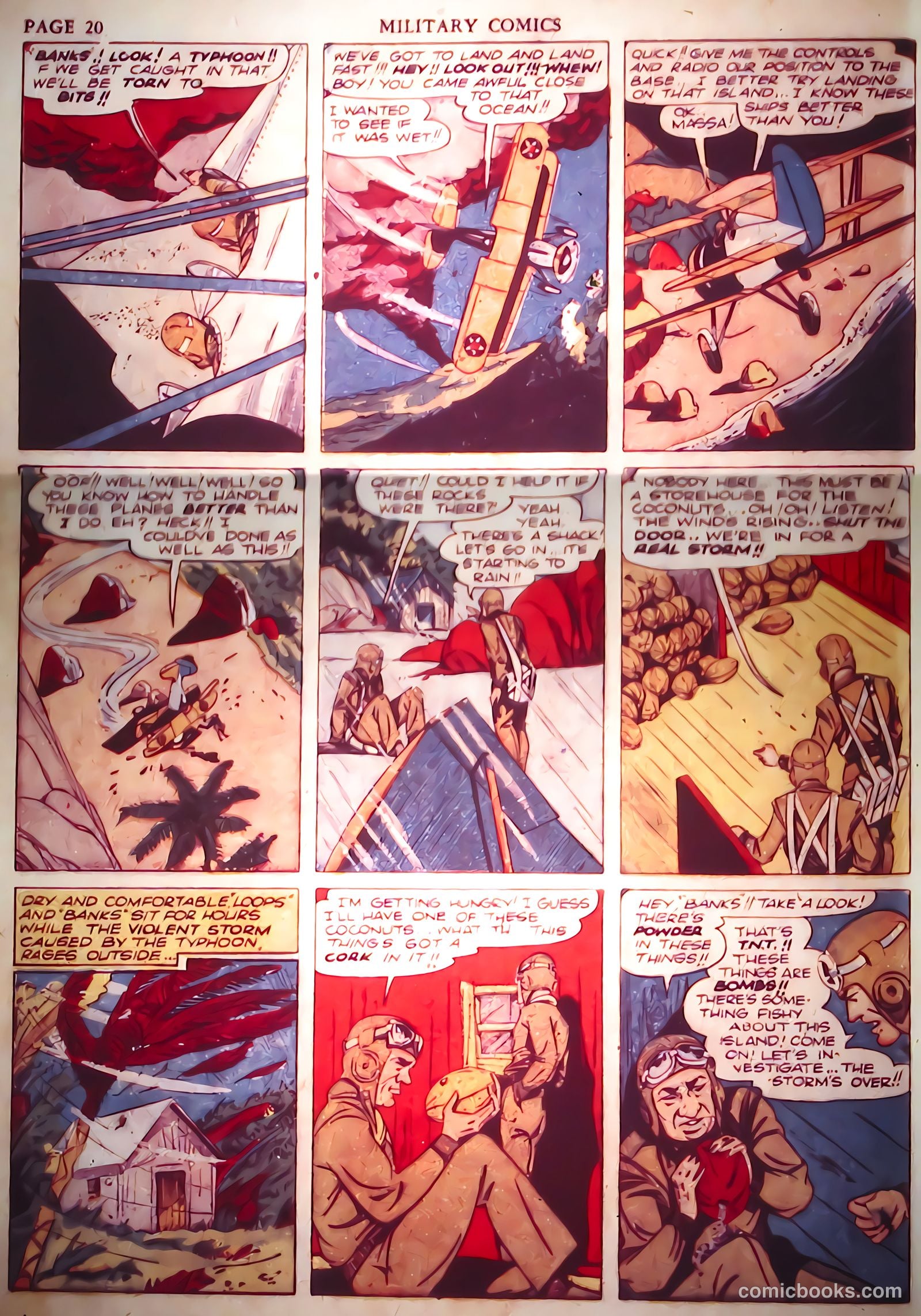Military Comics #2 (1941) — page 22 of 68