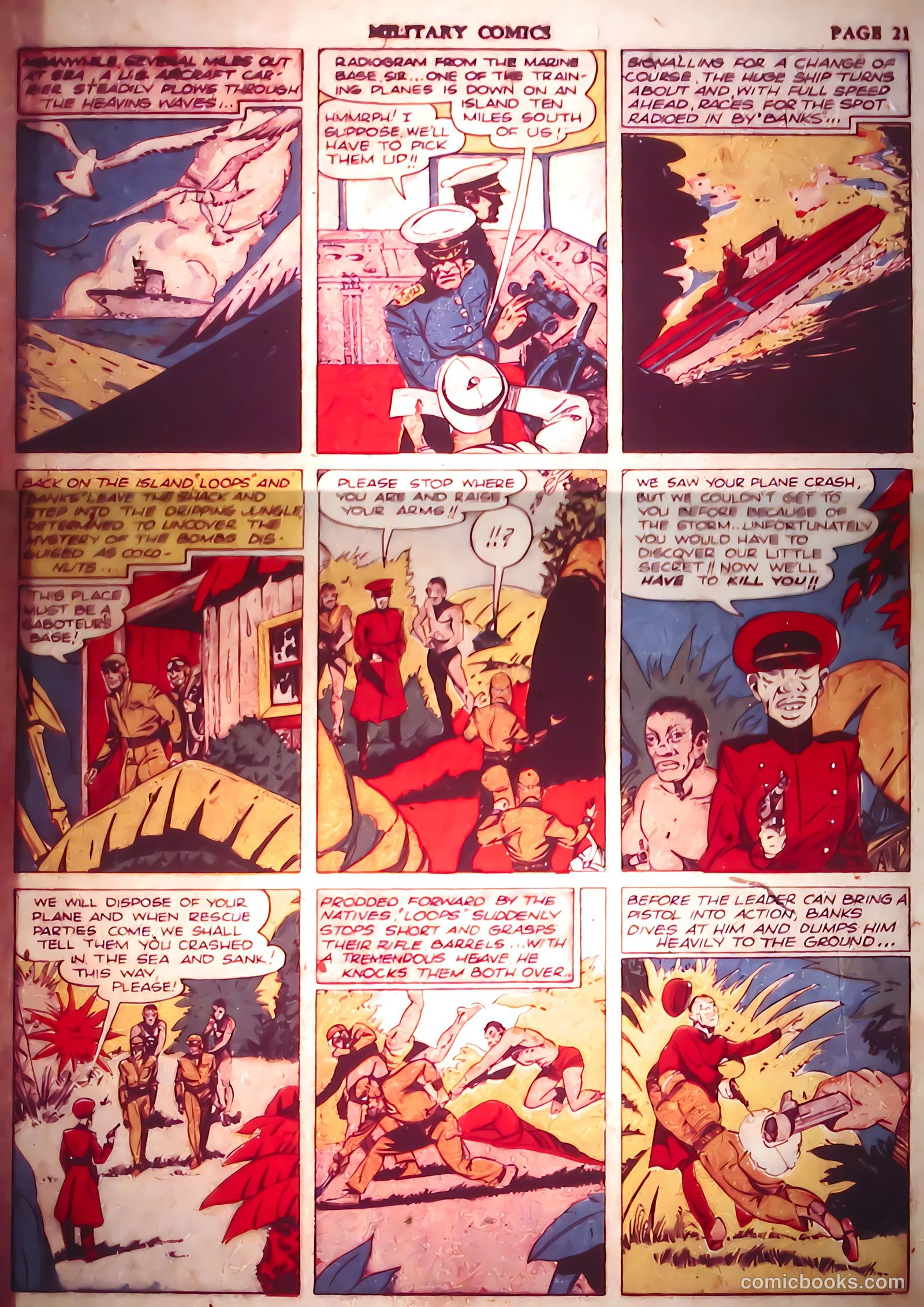 Military Comics #2 (1941) — page 23 of 68