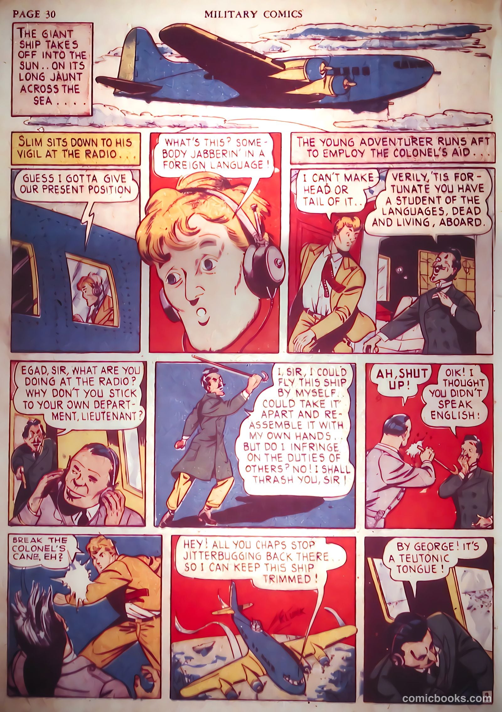 Military Comics #2 (1941) — page 32 of 68